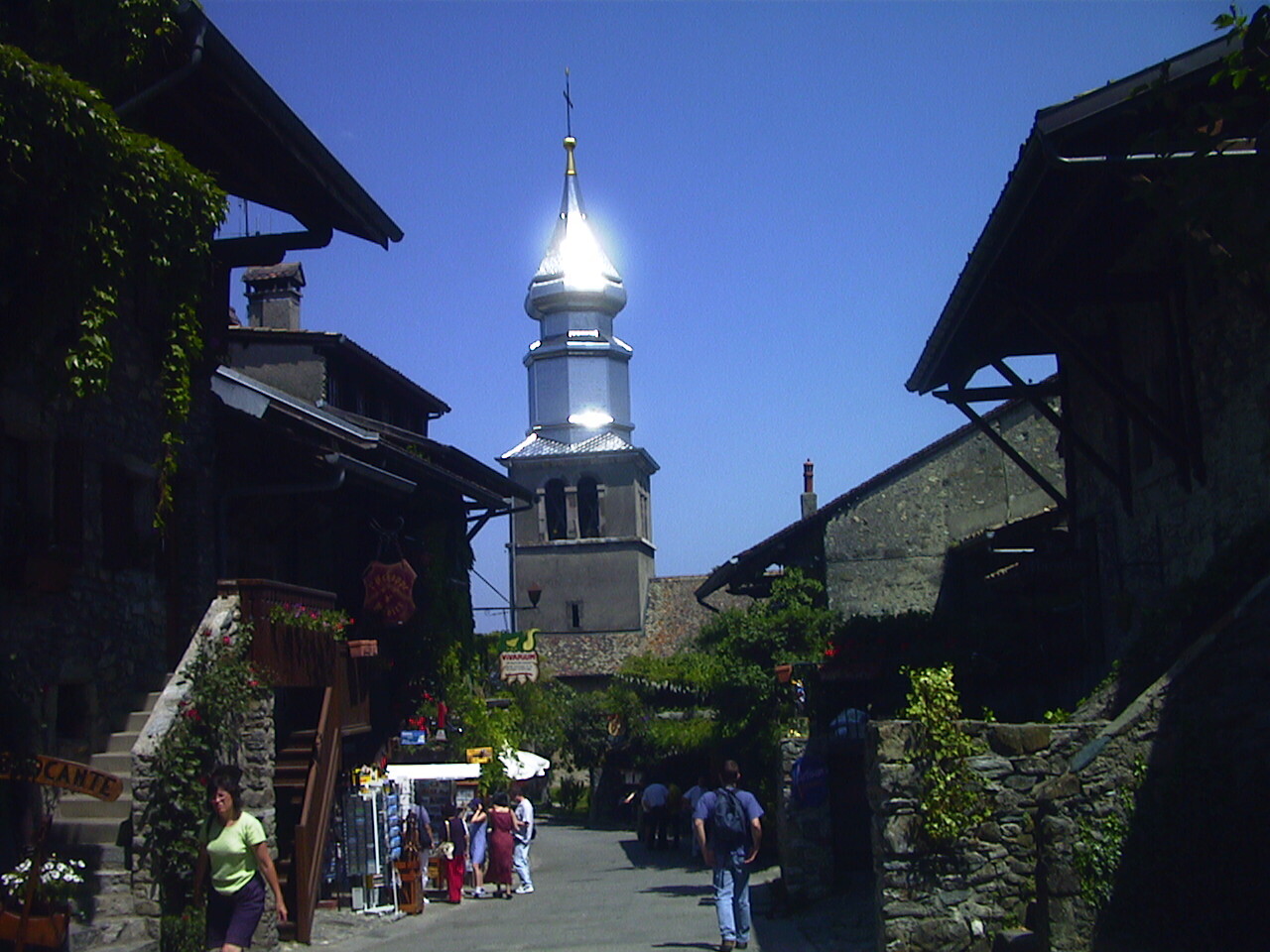 รูปถ่าย ฝรั่งเศส(France) อีวัวเรอ(Yvoire) 1999-06 2