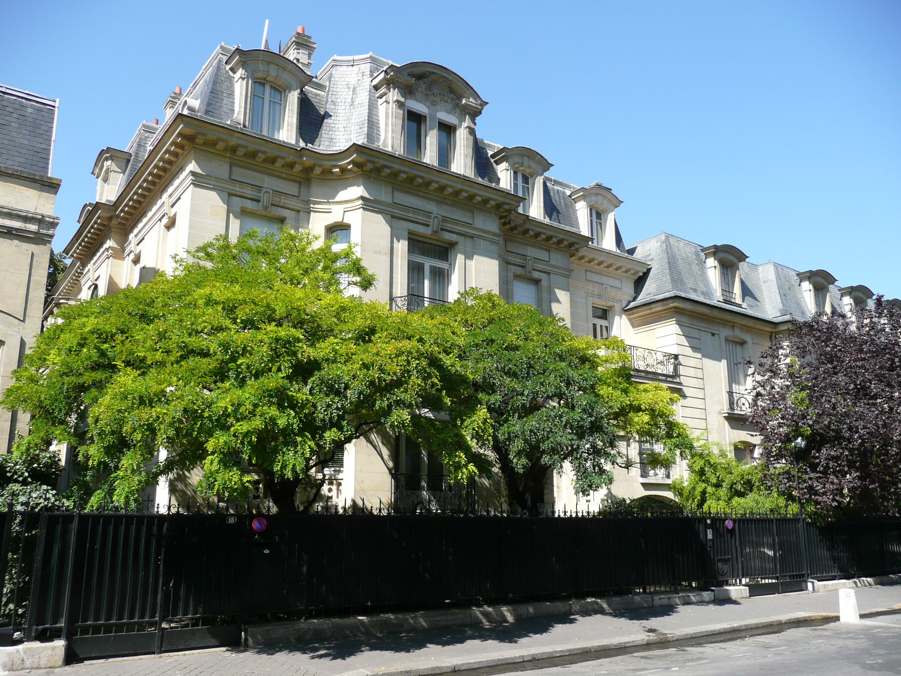 รูปถ่าย ฝรั่งเศส(France) ปารีส(Paris) คุ้มที่ 16(16th Arrondissement) ถนนด็องดีเญ(Rue D'Andigne) 2007-08 0