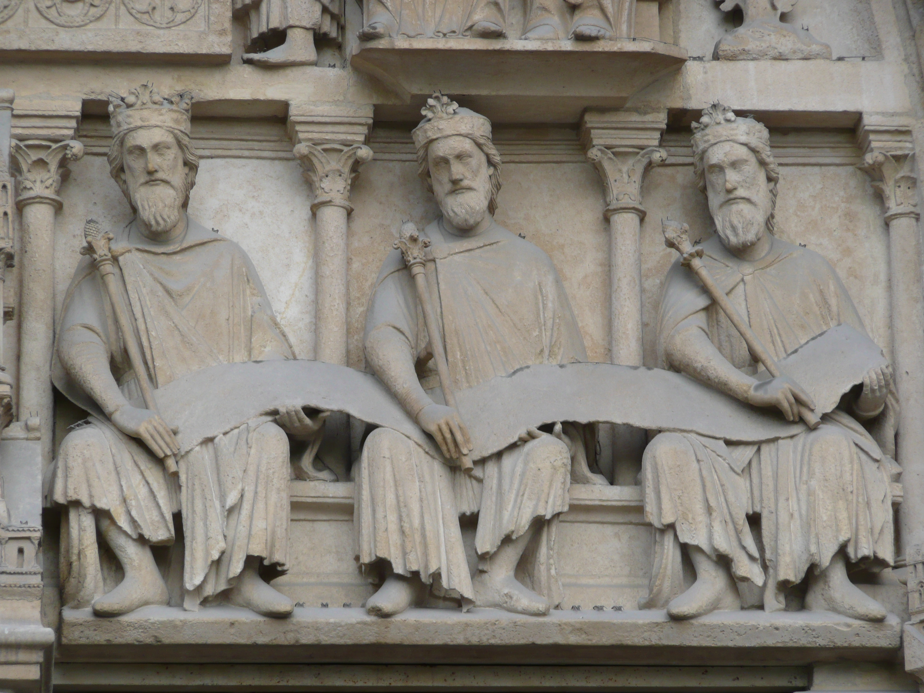 รูปถ่าย ฝรั่งเศส(France) ปารีส(Paris) มหาวิหารน็อทร์-ดาม(Notre Dame) 2007-05 209