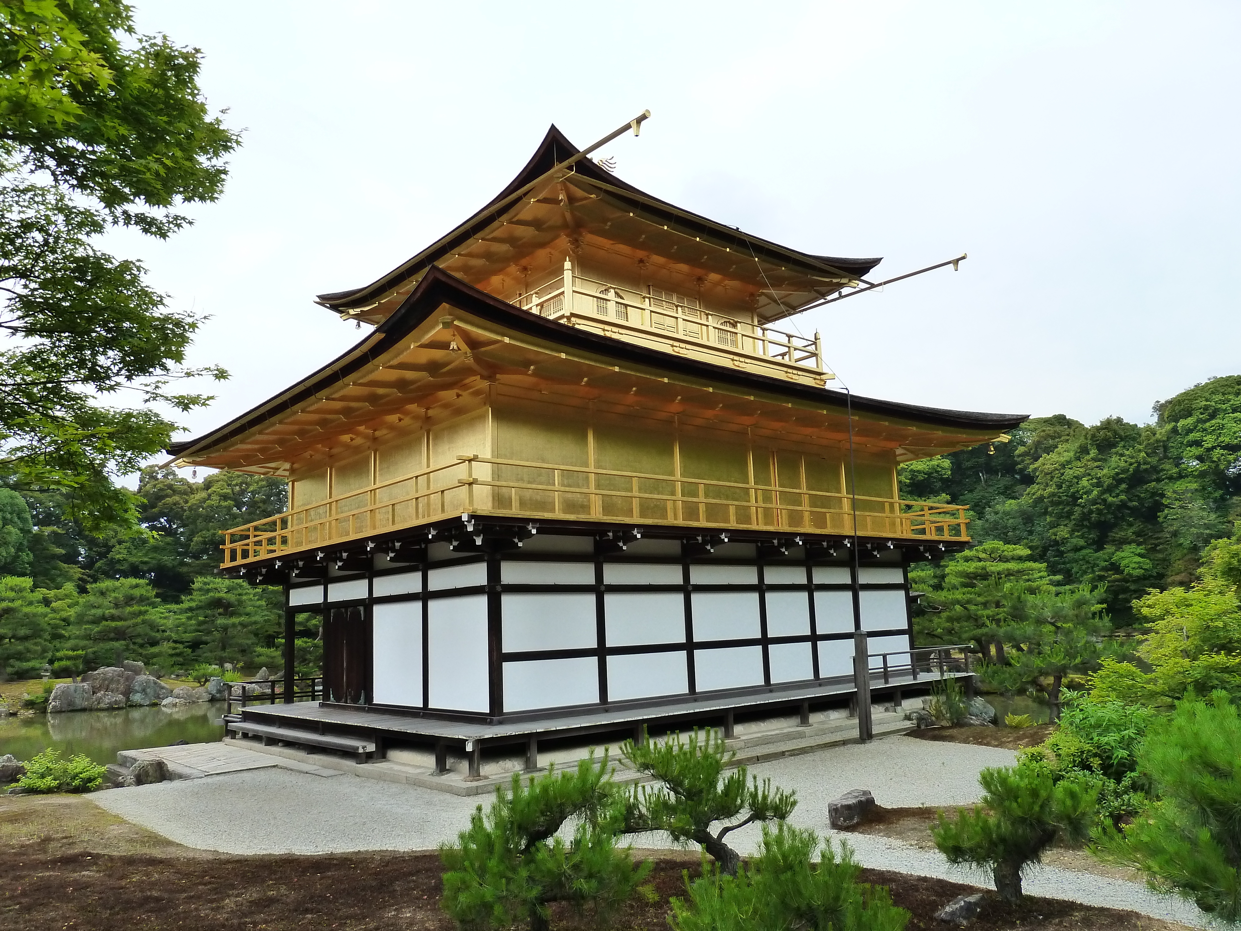 รูปถ่าย ญี่ปุ่น(Japan) เกียวโต(Kyoto) วัดคินกะกุจิ (ศาลาทอง)(Kinkakuji Temple(Golden Pavilion)) 2010-06 78