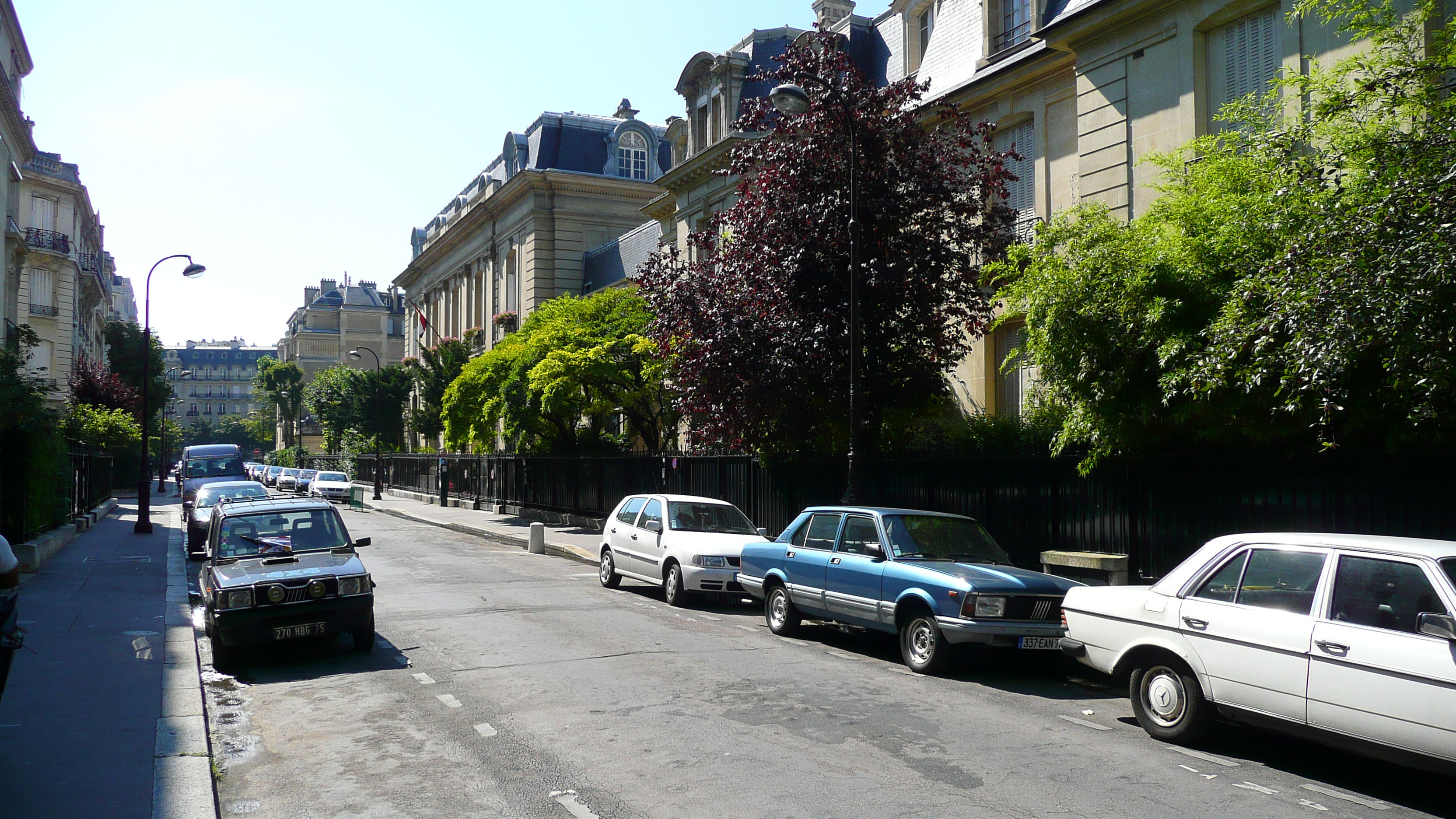 รูปถ่าย ฝรั่งเศส(France) ปารีส(Paris) คุ้มที่ 16(16th Arrondissement) ถนนด็องดีเญ(Rue D'Andigne) 2007-08 8