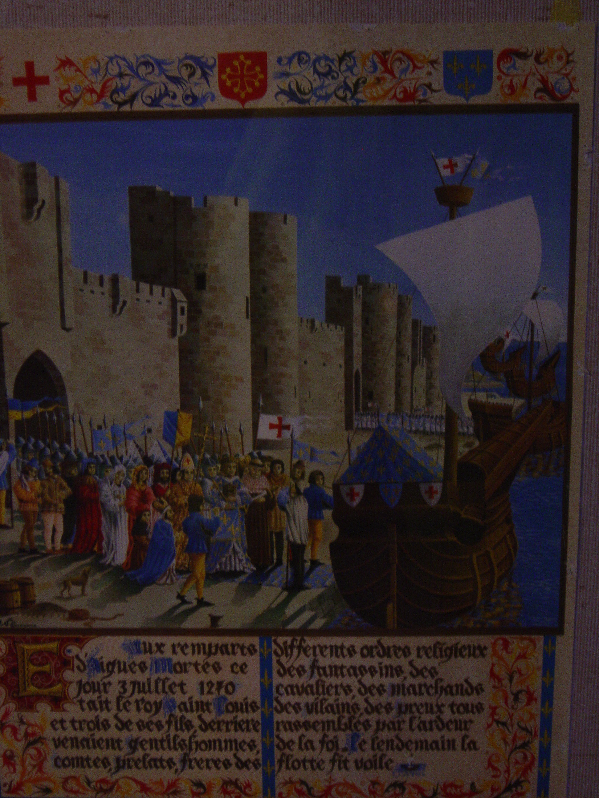 รูปถ่าย ฝรั่งเศส(France) แอก-มอร์ต(Aigues Mortes) 2004-08 25