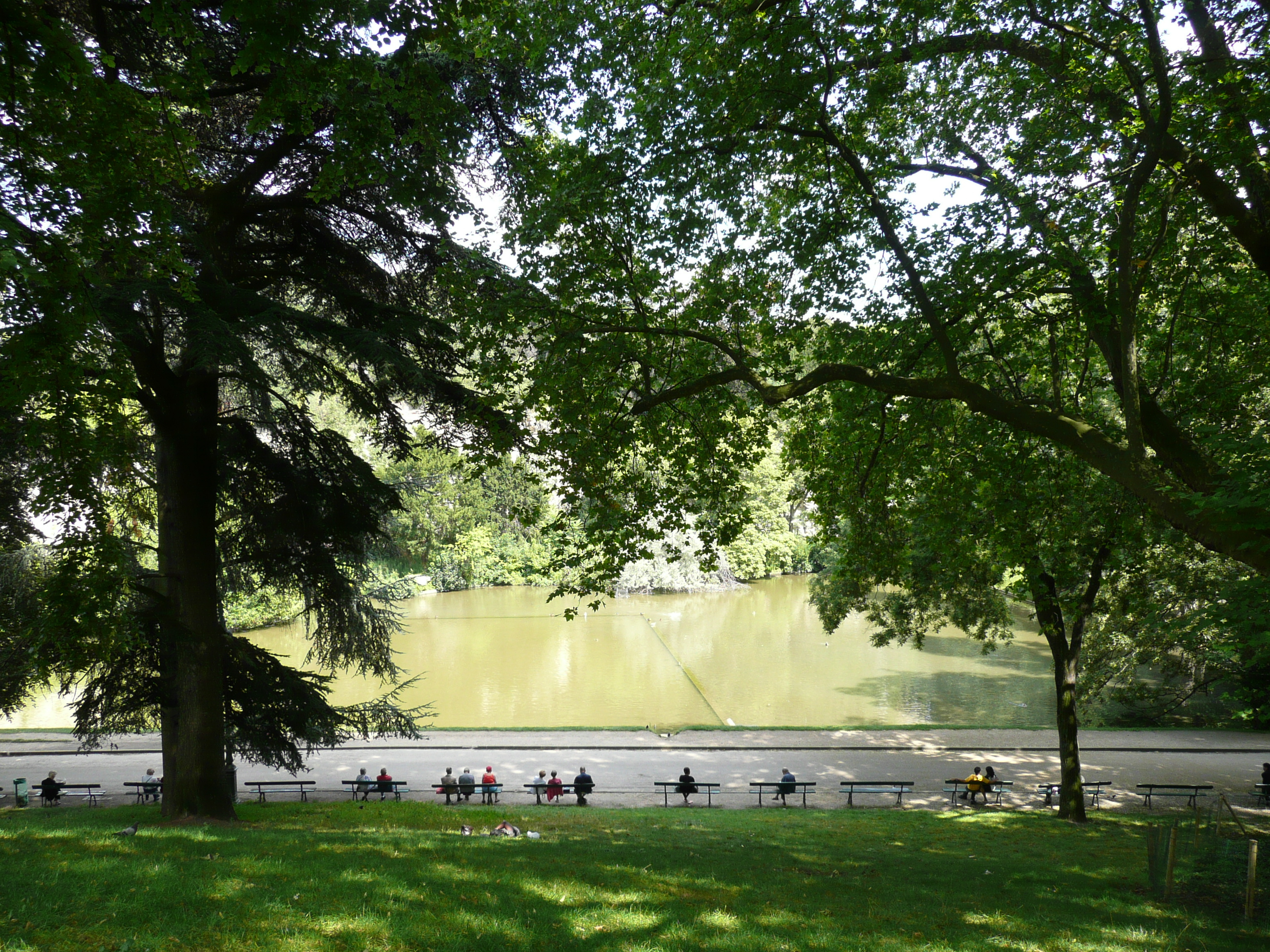 รูปถ่าย ฝรั่งเศส(France) ปารีส(Paris) สวนบุต-โชมง(Parc des Buttes Chaumont) 2007-08 223