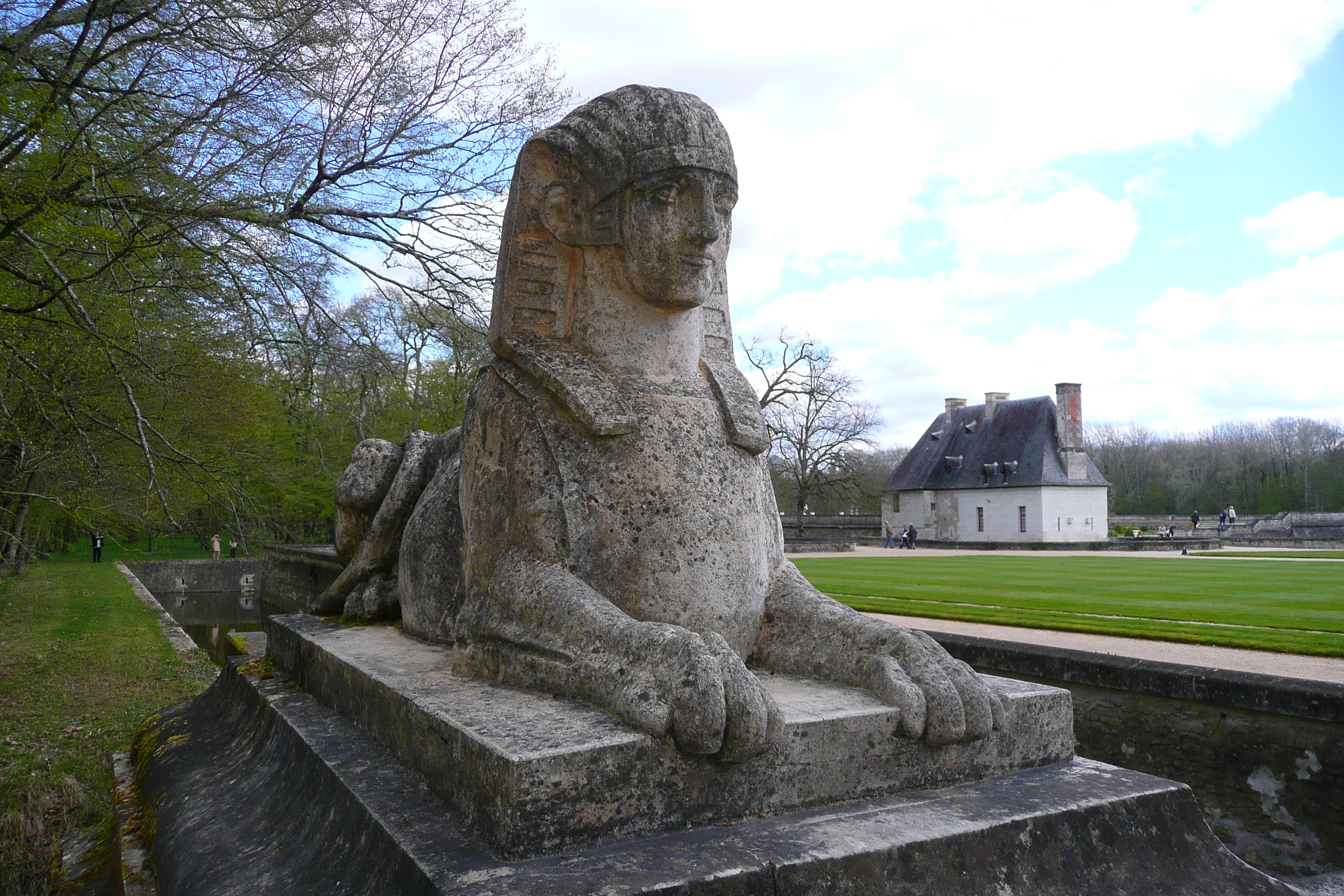รูปถ่าย ฝรั่งเศส(France) ปราสาทเชอนงโซ(Chenonceau Castle) สวนปราสาทเชอนงโซ(Gardens of Chenonceau) 2008-04 15