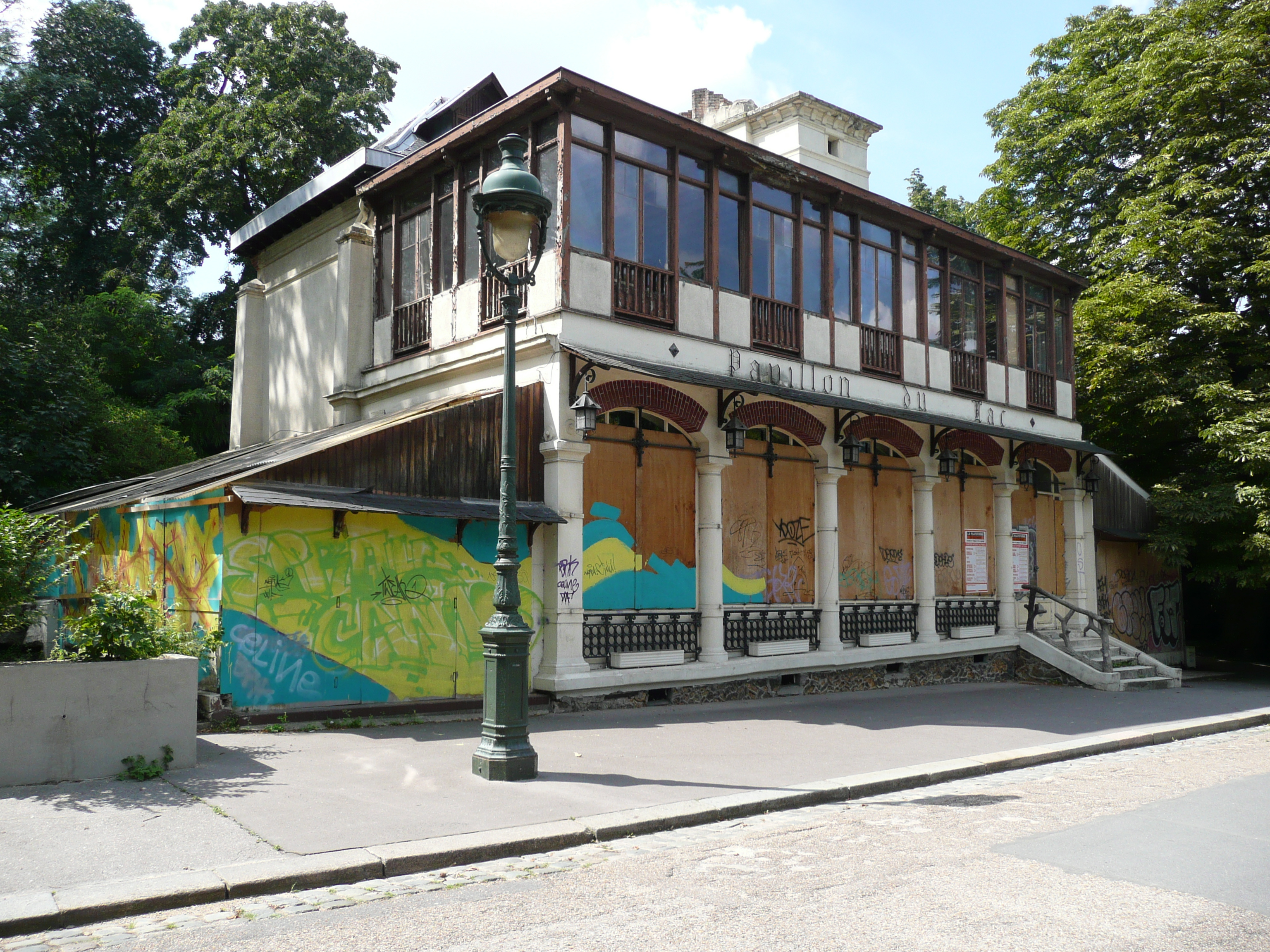 รูปถ่าย ฝรั่งเศส(France) ปารีส(Paris) สวนบุต-โชมง(Parc des Buttes Chaumont) 2007-08 209