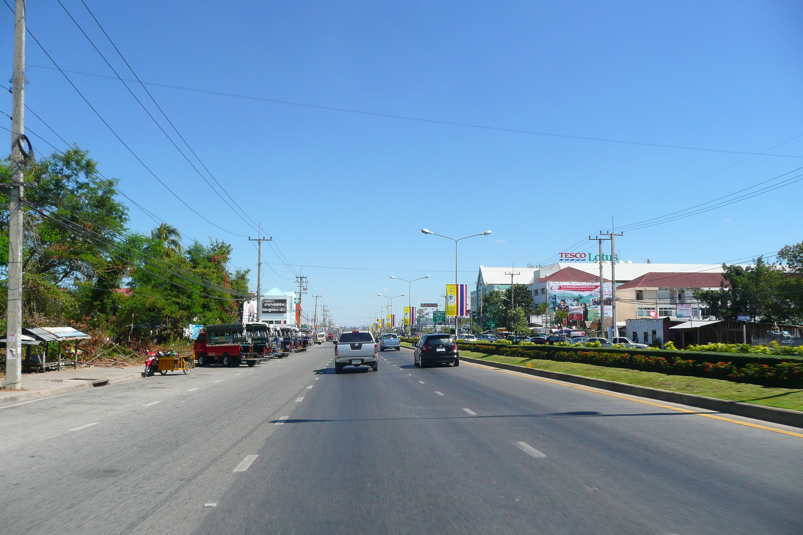 รูปถ่าย ไทย(Thailand) ถนนจากพัทยาไปเกาะเสม็ด(Pattaya to Ko Samet road) 2008-12 152
