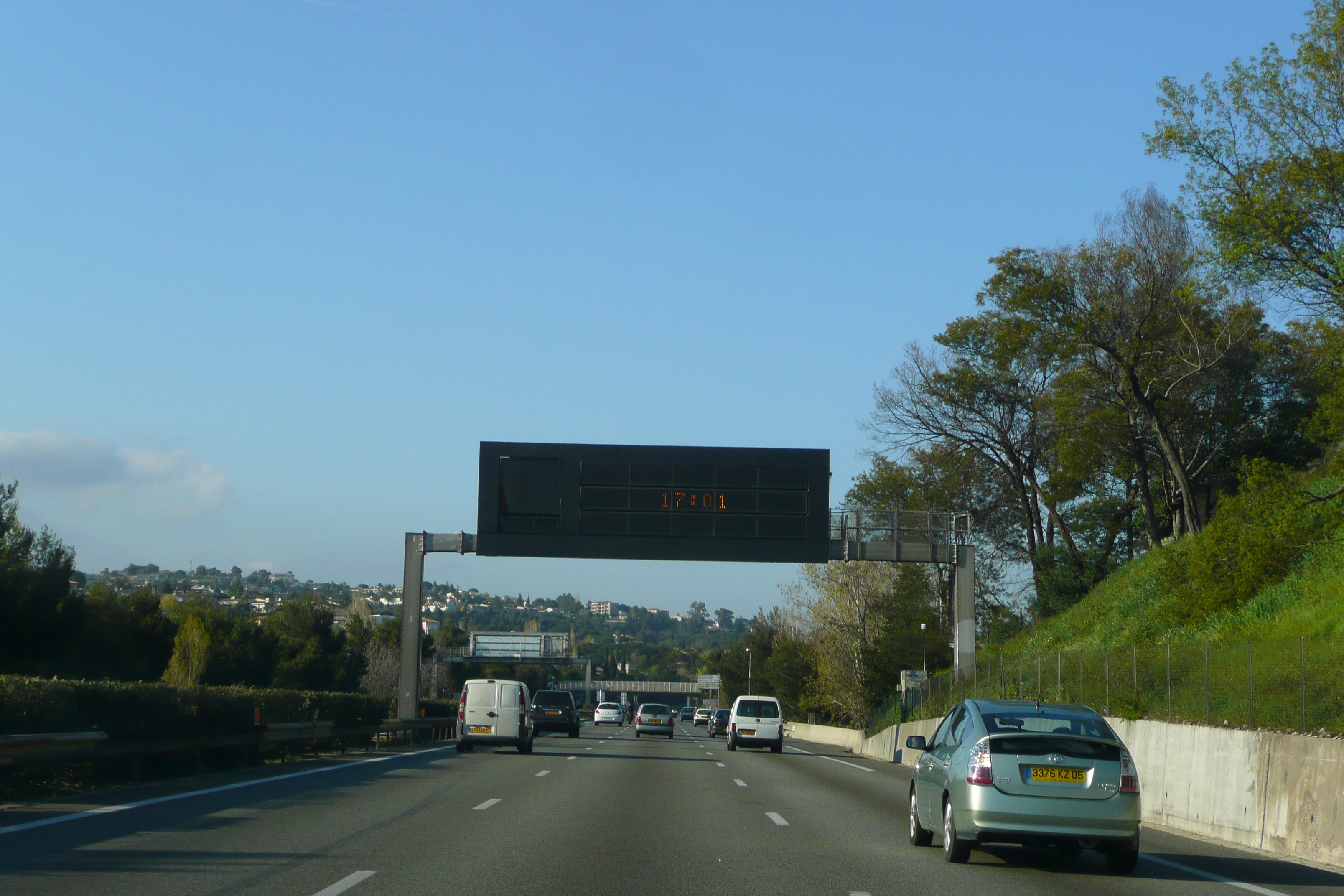 รูปถ่าย ฝรั่งเศส(France) เฟรนช์ริวิเอรา(French Riviera) ถนนจากคานส์ไปกาญ(Cannes to Cagnes road) 2008-03 19