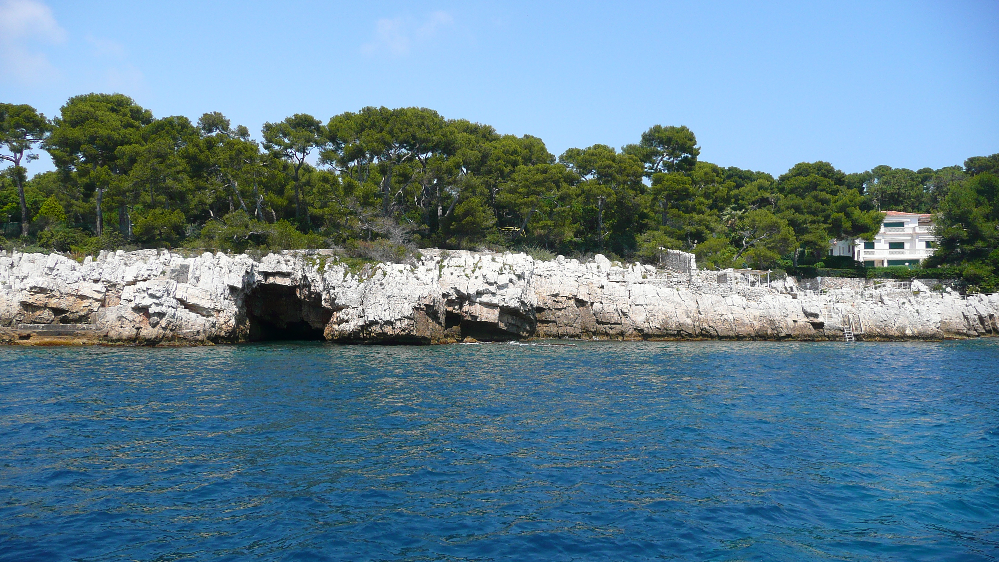 รูปถ่าย ฝรั่งเศส(France) แหลมอ็องตีบ(Cap d'Antibes) อ่าวลาร์ฌ็องโฟ(Anse de l'Argent Faux) 2007-07 0