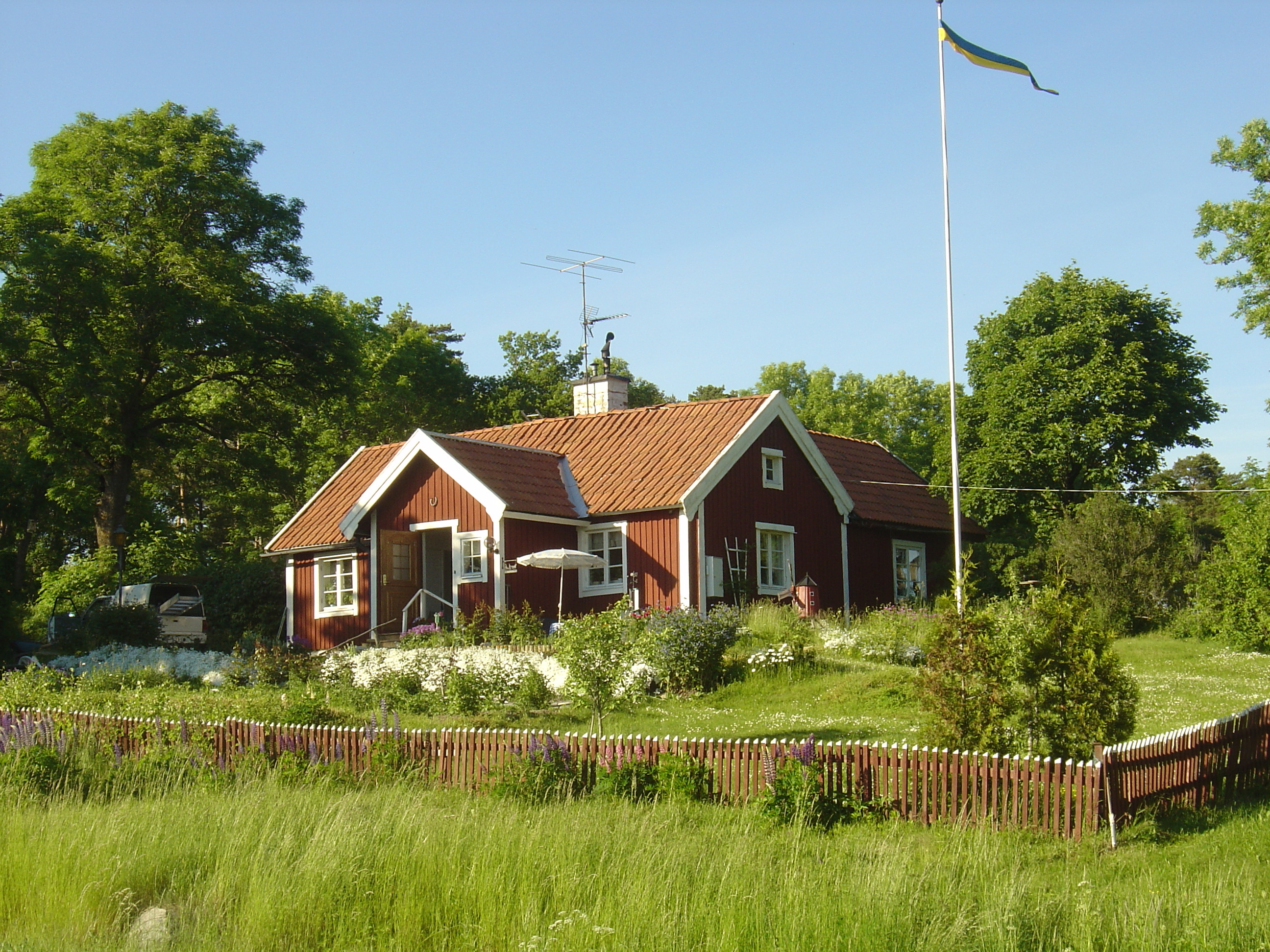 รูปถ่าย สวีเดน(Sweden) ถนนจากซิกทูนาไปอุปซอลา(Sigtuna to Uppsala road) 2005-06 2