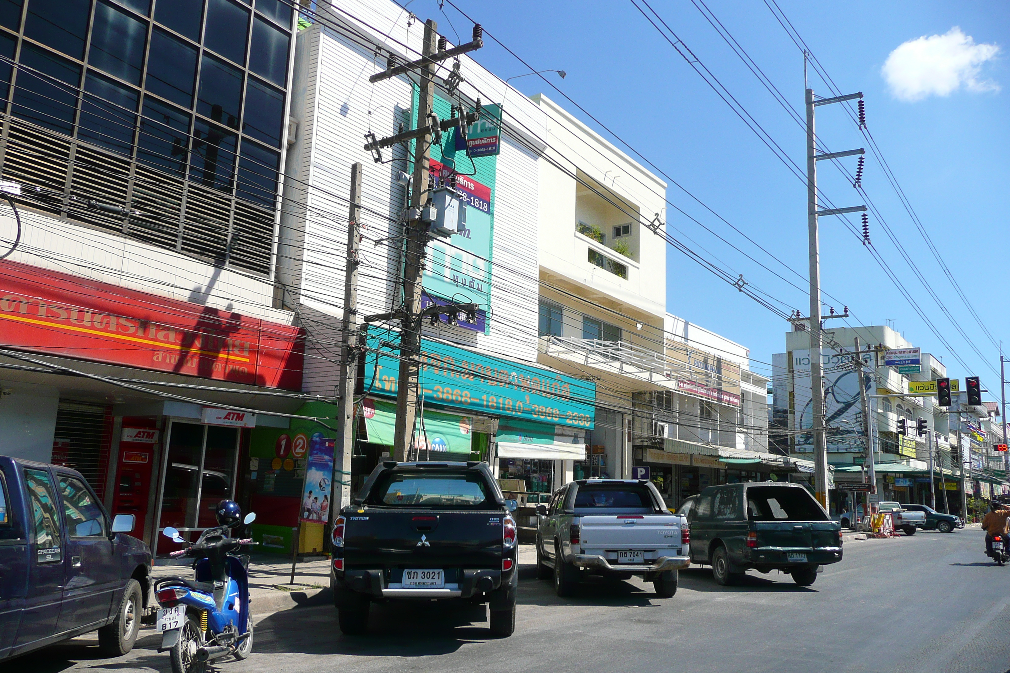 รูปถ่าย ไทย(Thailand) ถนนจากพัทยาไปเกาะเสม็ด(Pattaya to Ko Samet road) 2008-12 131