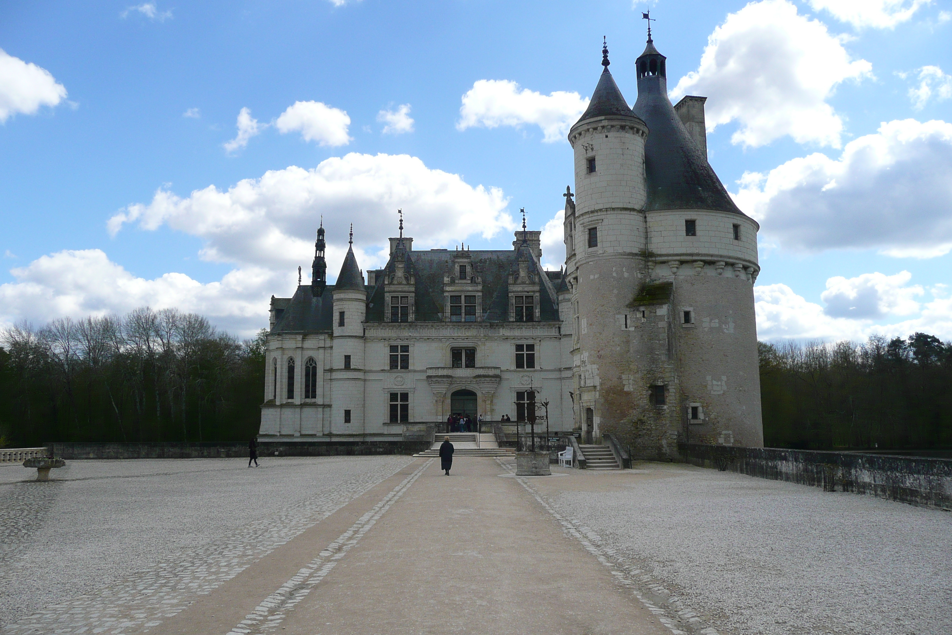 รูปถ่าย ฝรั่งเศส(France) ปราสาทเชอนงโซ(Chenonceau Castle) 2008-04 57