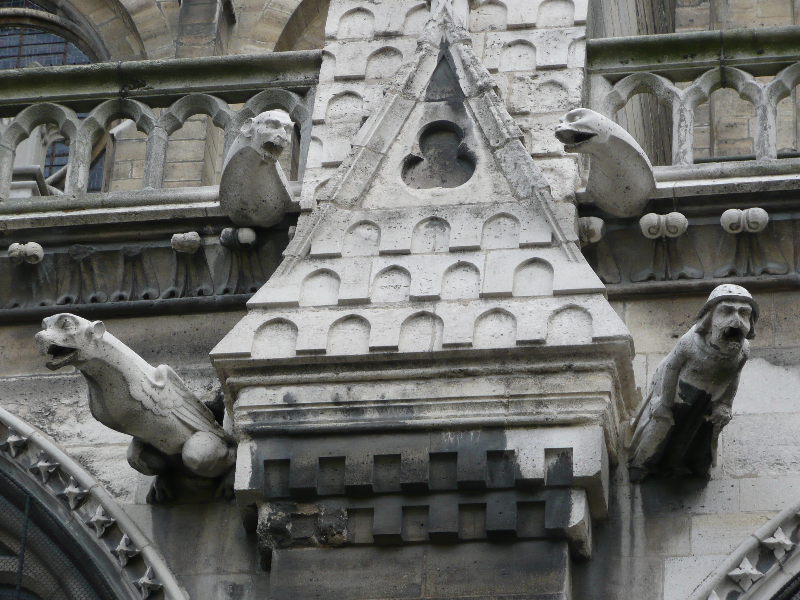 รูปถ่าย ฝรั่งเศส(France) ปารีส(Paris) มหาวิหารน็อทร์-ดาม(Notre Dame) 2007-05 155