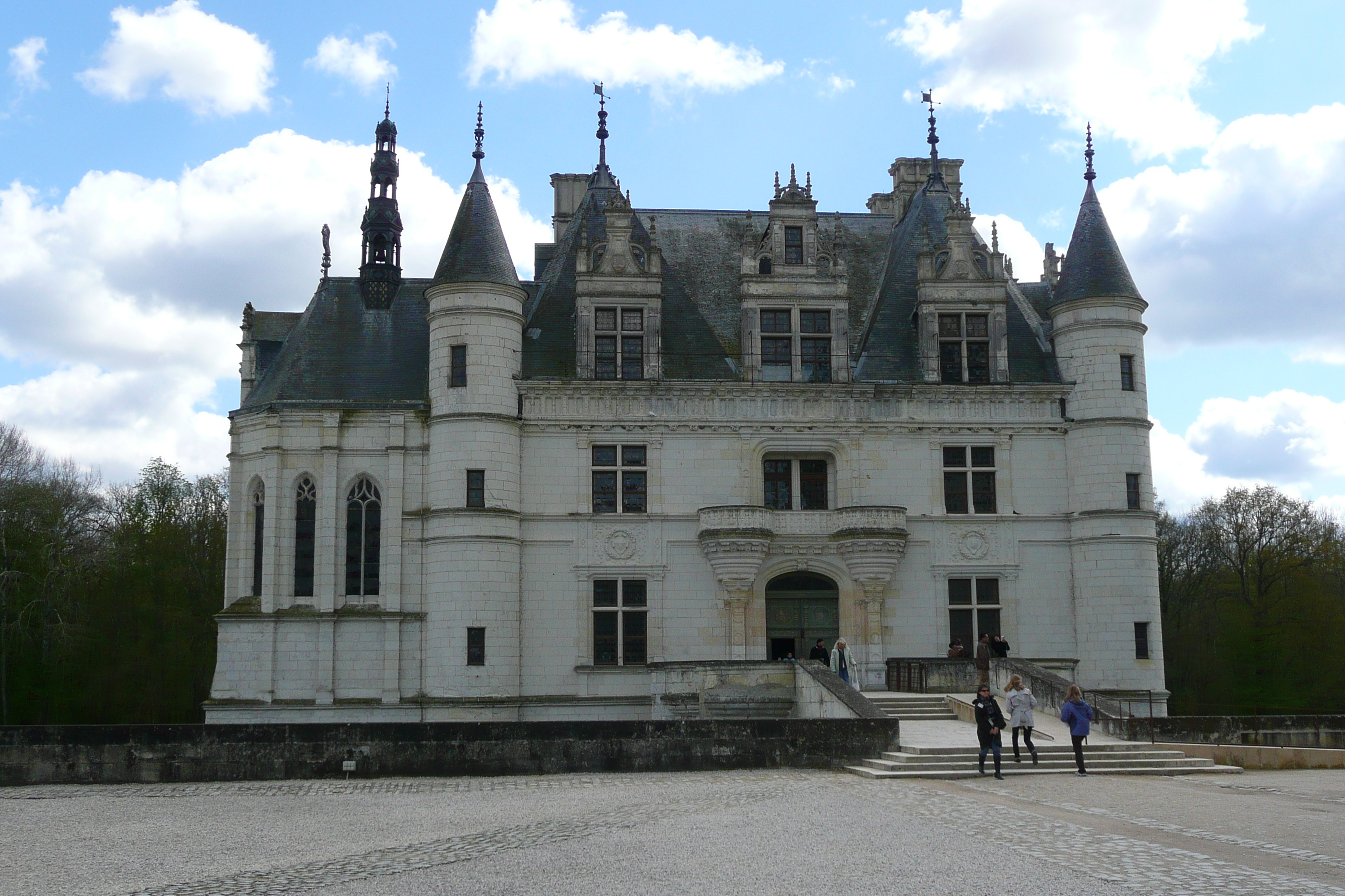 รูปถ่าย ฝรั่งเศส(France) ปราสาทเชอนงโซ(Chenonceau Castle) 2008-04 59