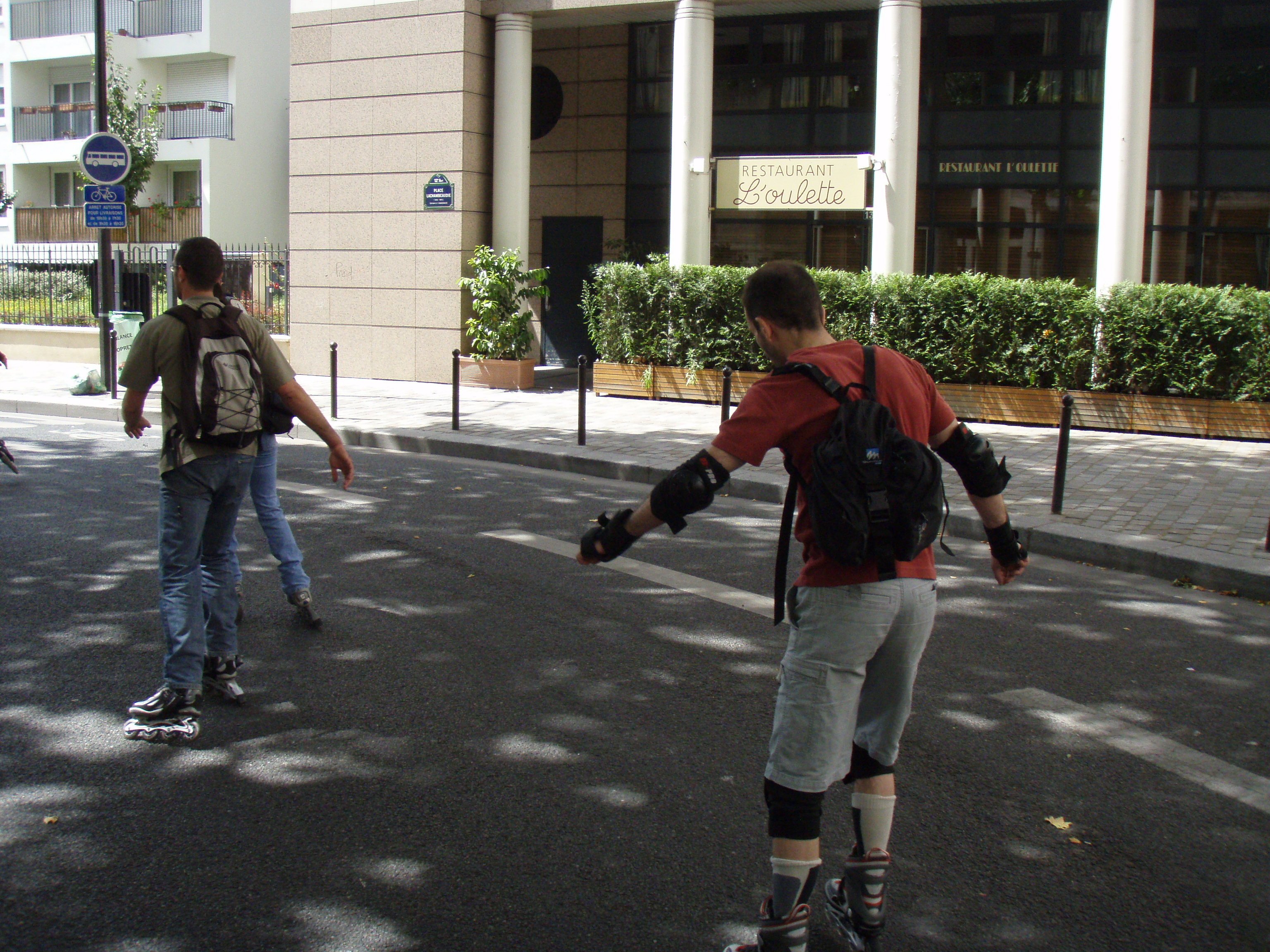 รูปถ่าย ฝรั่งเศส(France) ปารีส(Paris) เล่นสเก็ตในปารีส(Randonnee Roller et Coquillages) 2007-07 15