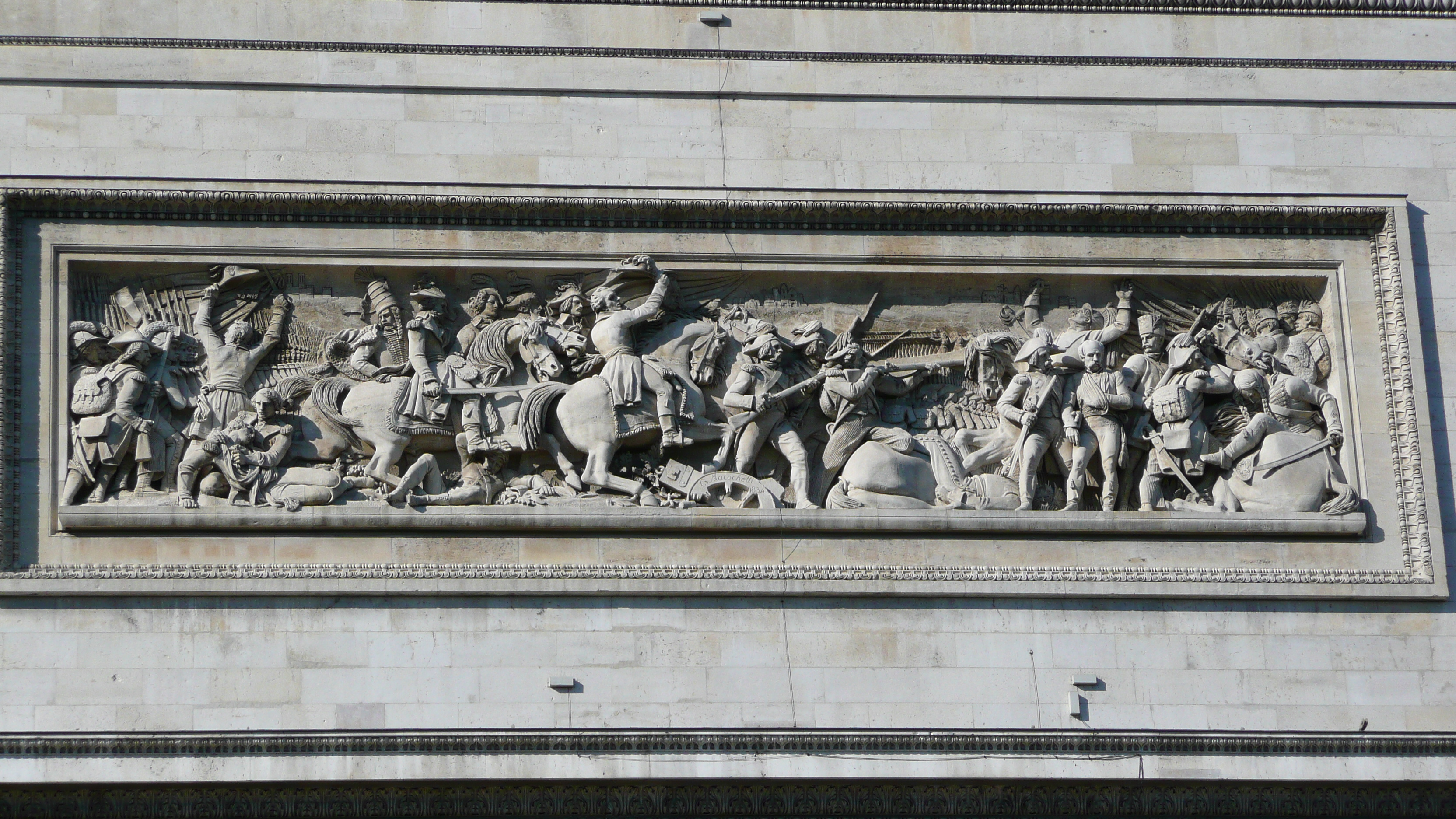 รูปถ่าย ฝรั่งเศส(France) ปารีส(Paris) ประตูชัย(Etoile and Arc de Triomphe) 2007-05 34