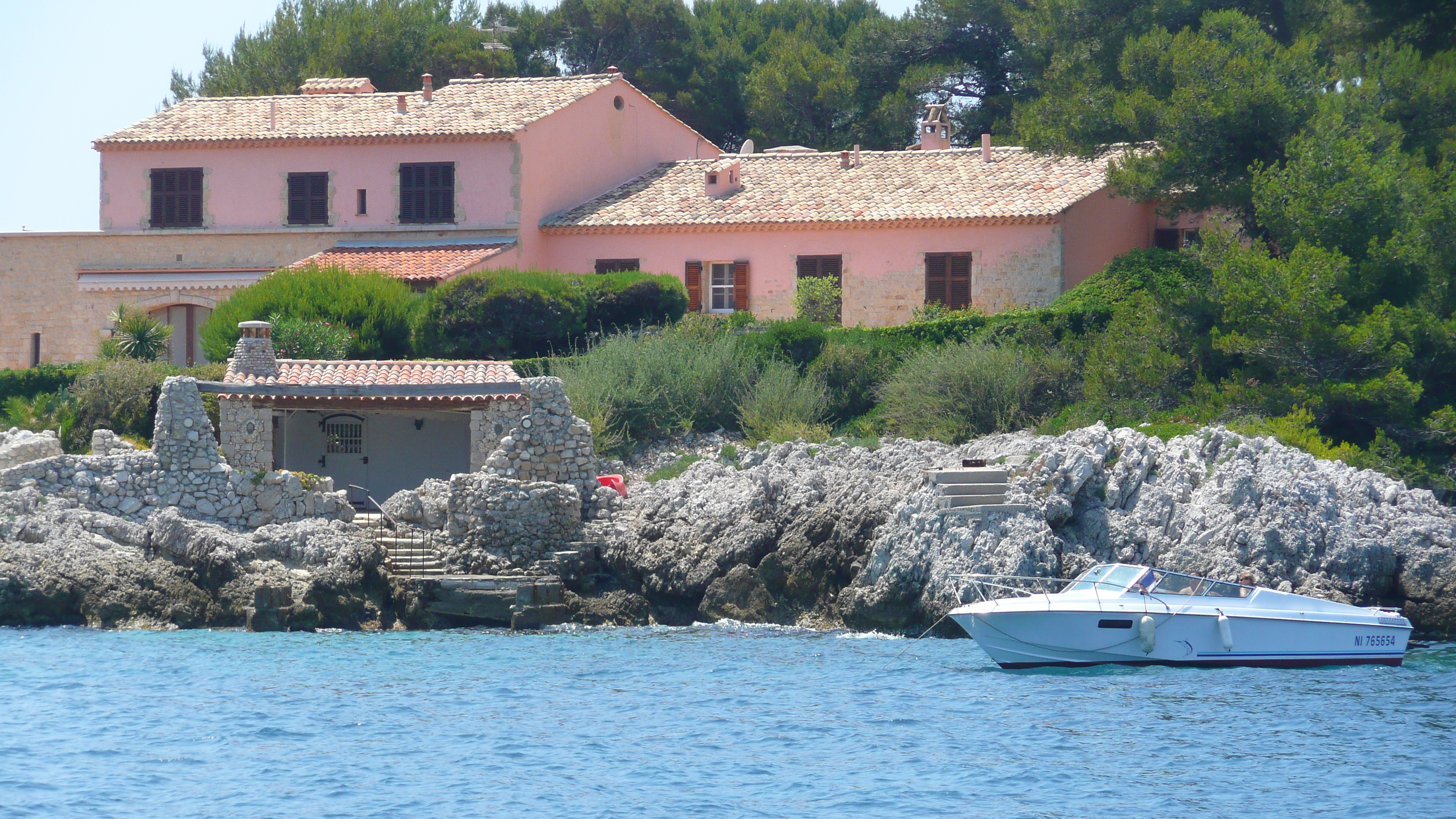 รูปถ่าย ฝรั่งเศส(France) แหลมอ็องตีบ(Cap d'Antibes) แหลมลีแล็ต(Pointe de l'Ilette) 2007-07 11