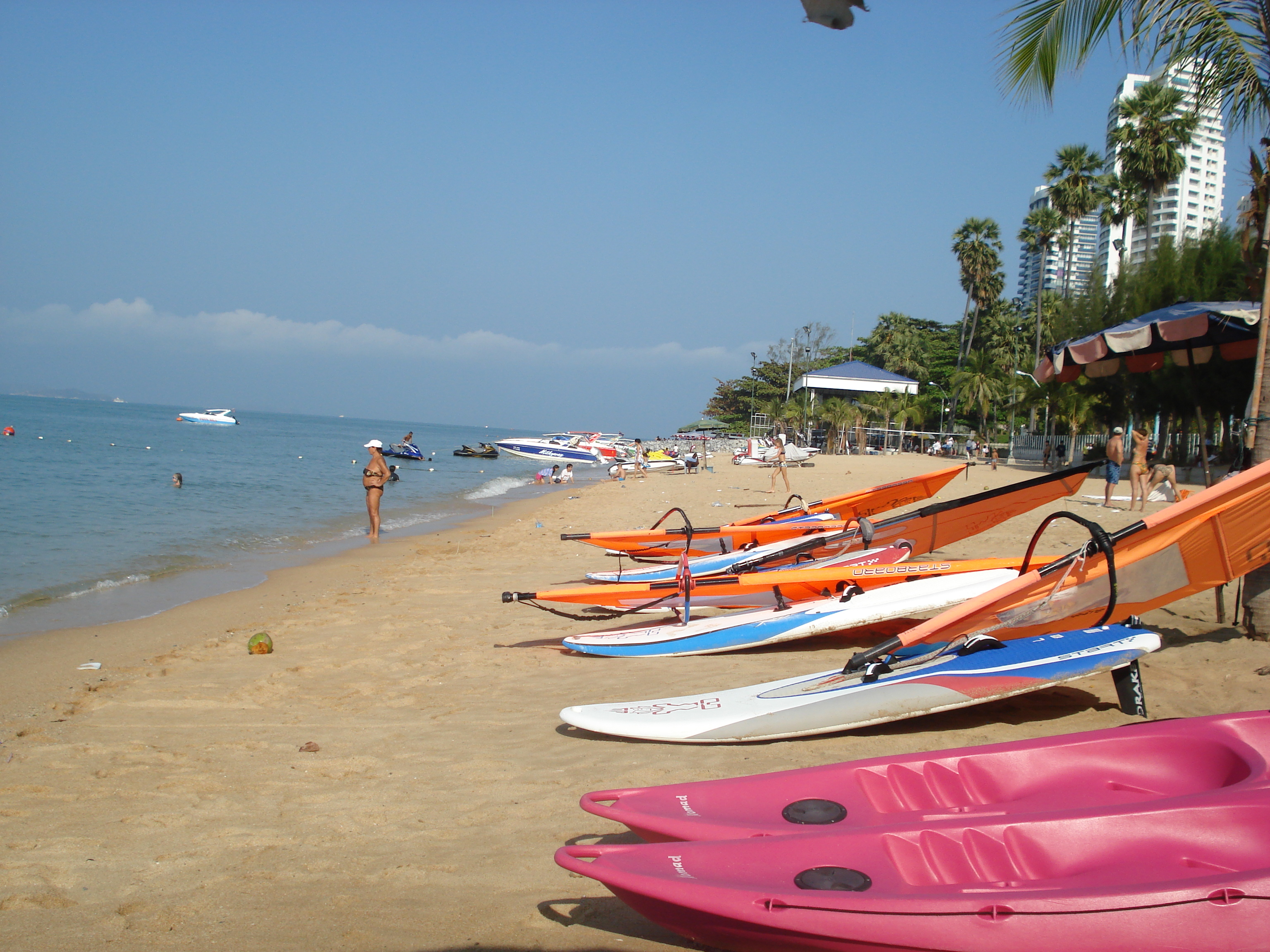 รูปถ่าย ไทย(Thailand) พัทยา(Pattaya) หาดดงตาล(Dongtan beach) 2008-01 9