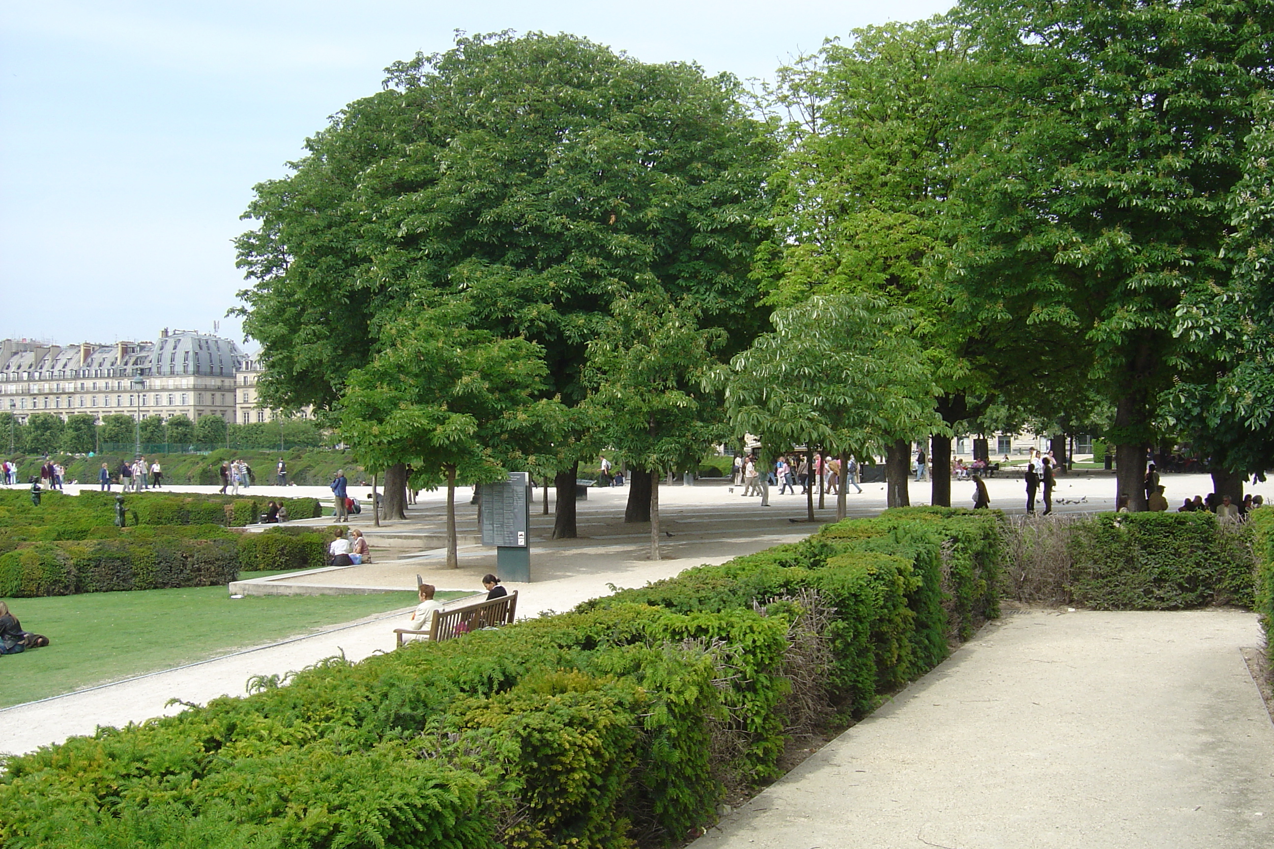 รูปถ่าย ฝรั่งเศส(France) ปารีส(Paris) สวนการูแซลแห่งลูฟวร์(Louvre Carrousel Garden) 2007-05 41