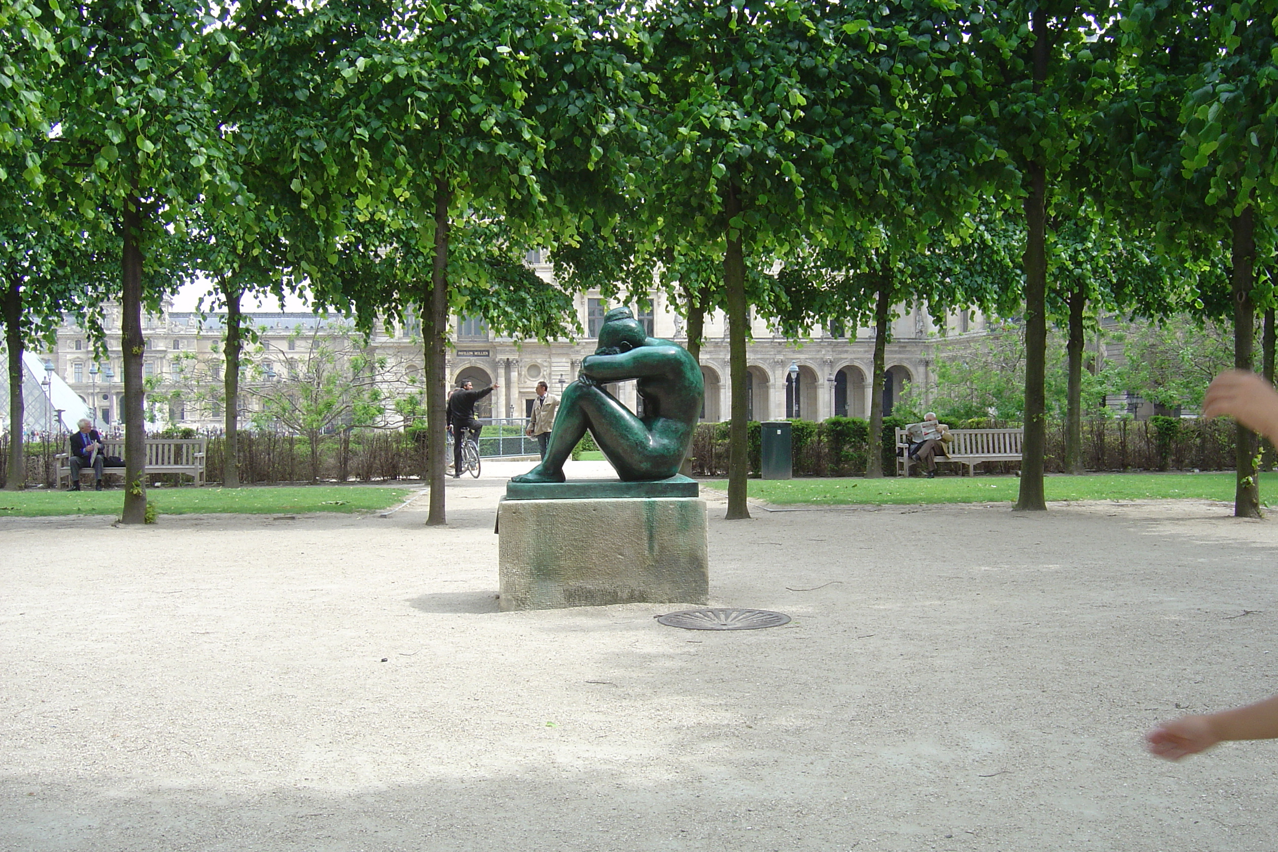 รูปถ่าย ฝรั่งเศส(France) ปารีส(Paris) สวนการูแซลแห่งลูฟวร์(Louvre Carrousel Garden) 2007-05 68