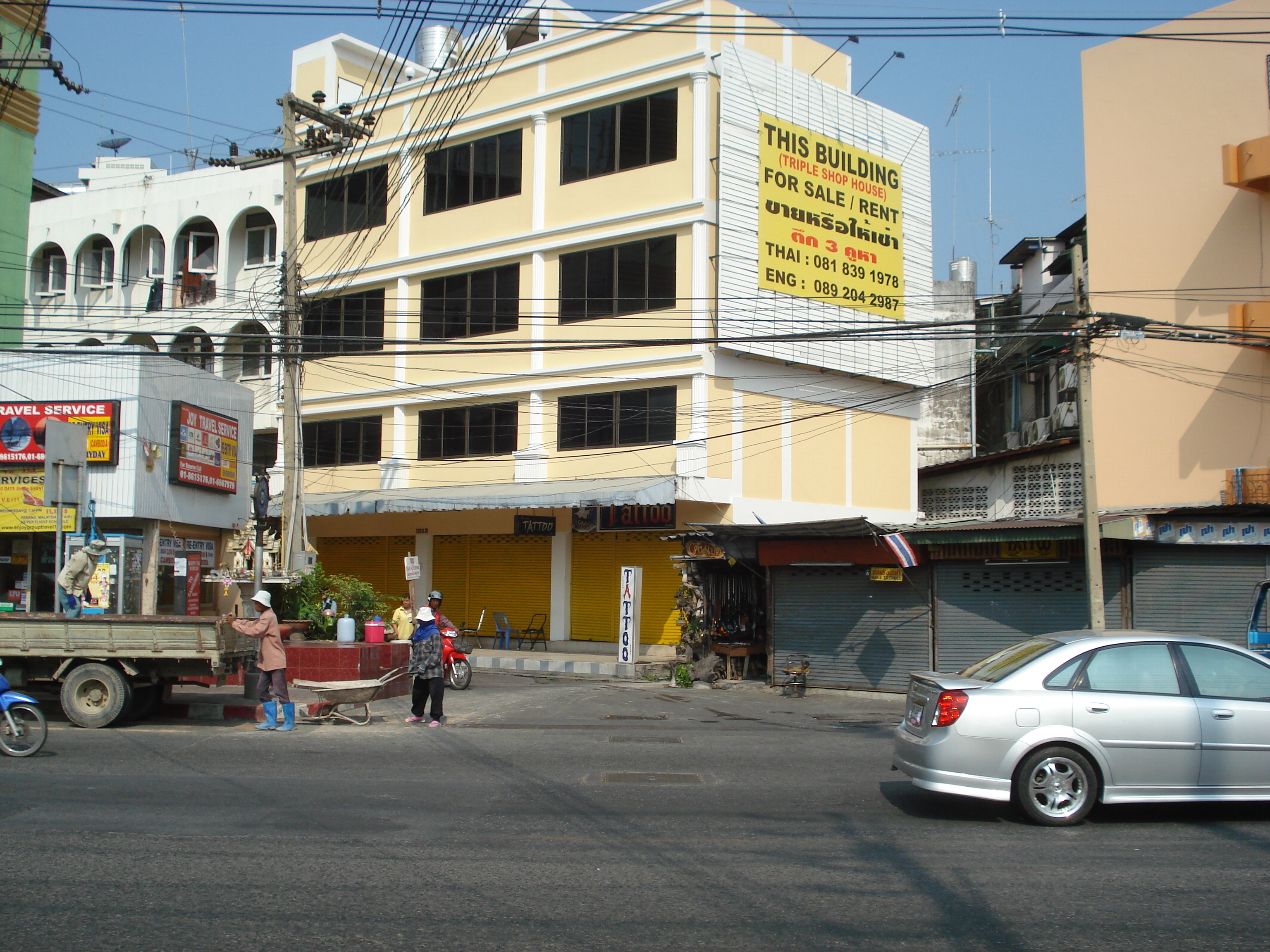 รูปถ่าย ไทย(Thailand) พัทยา(Pattaya) ถนนพัทยาสาย 2(Pattaya 2nd road) 2008-01 77