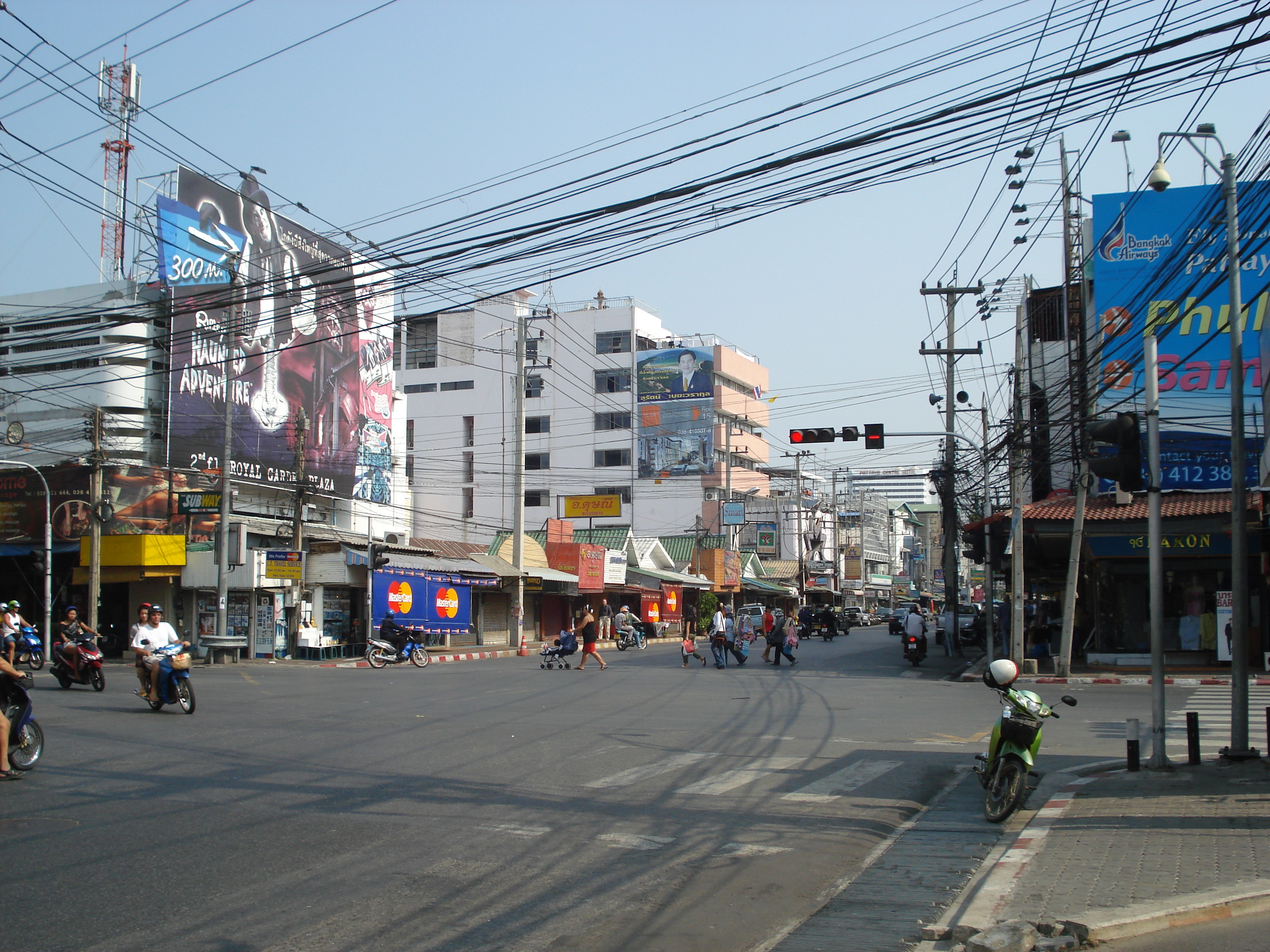 รูปถ่าย ไทย(Thailand) พัทยา(Pattaya) ถนนพัทยาสาย 2(Pattaya 2nd road) 2008-01 91