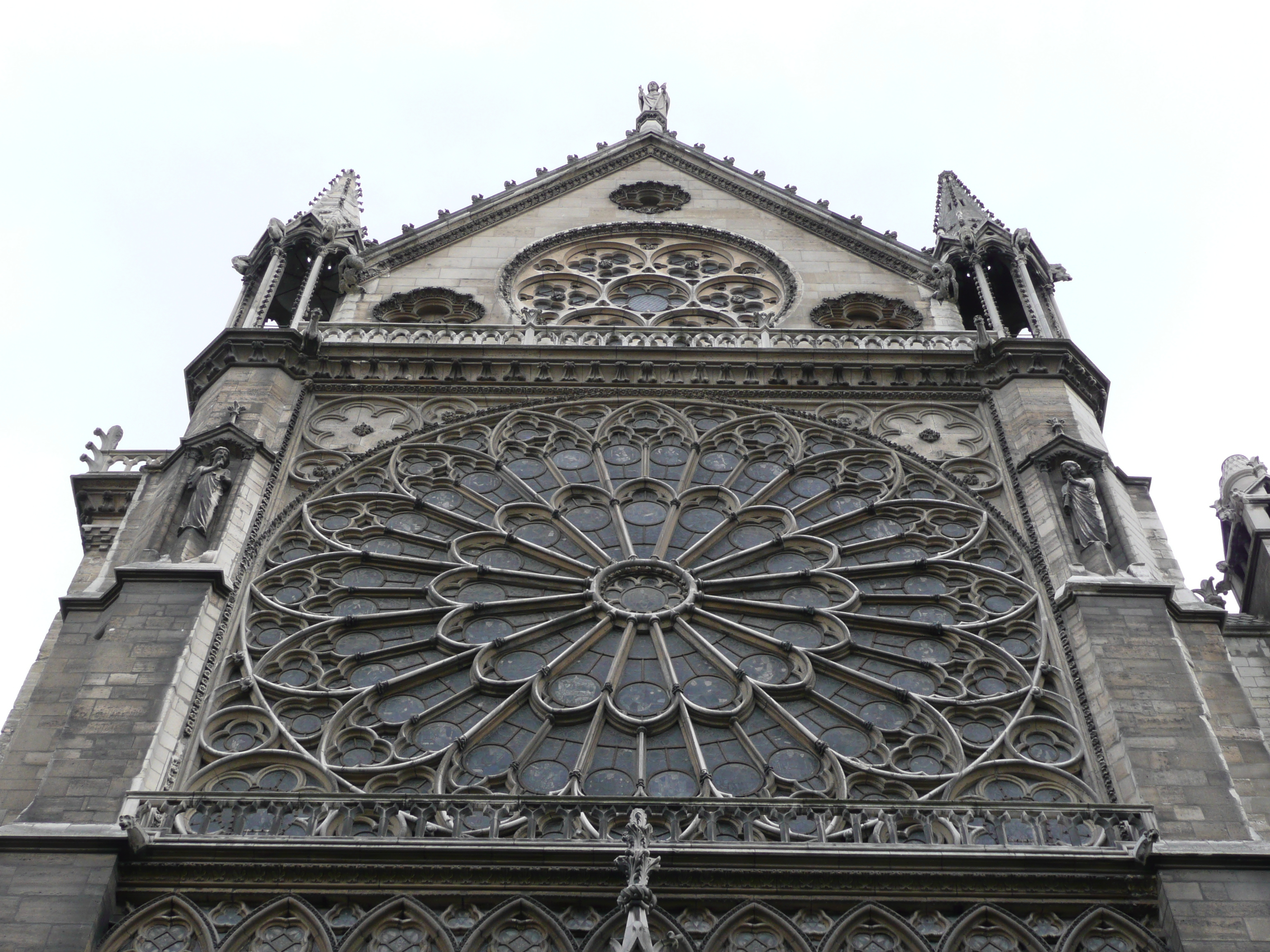 รูปถ่าย ฝรั่งเศส(France) ปารีส(Paris) มหาวิหารน็อทร์-ดาม(Notre Dame) 2007-05 90