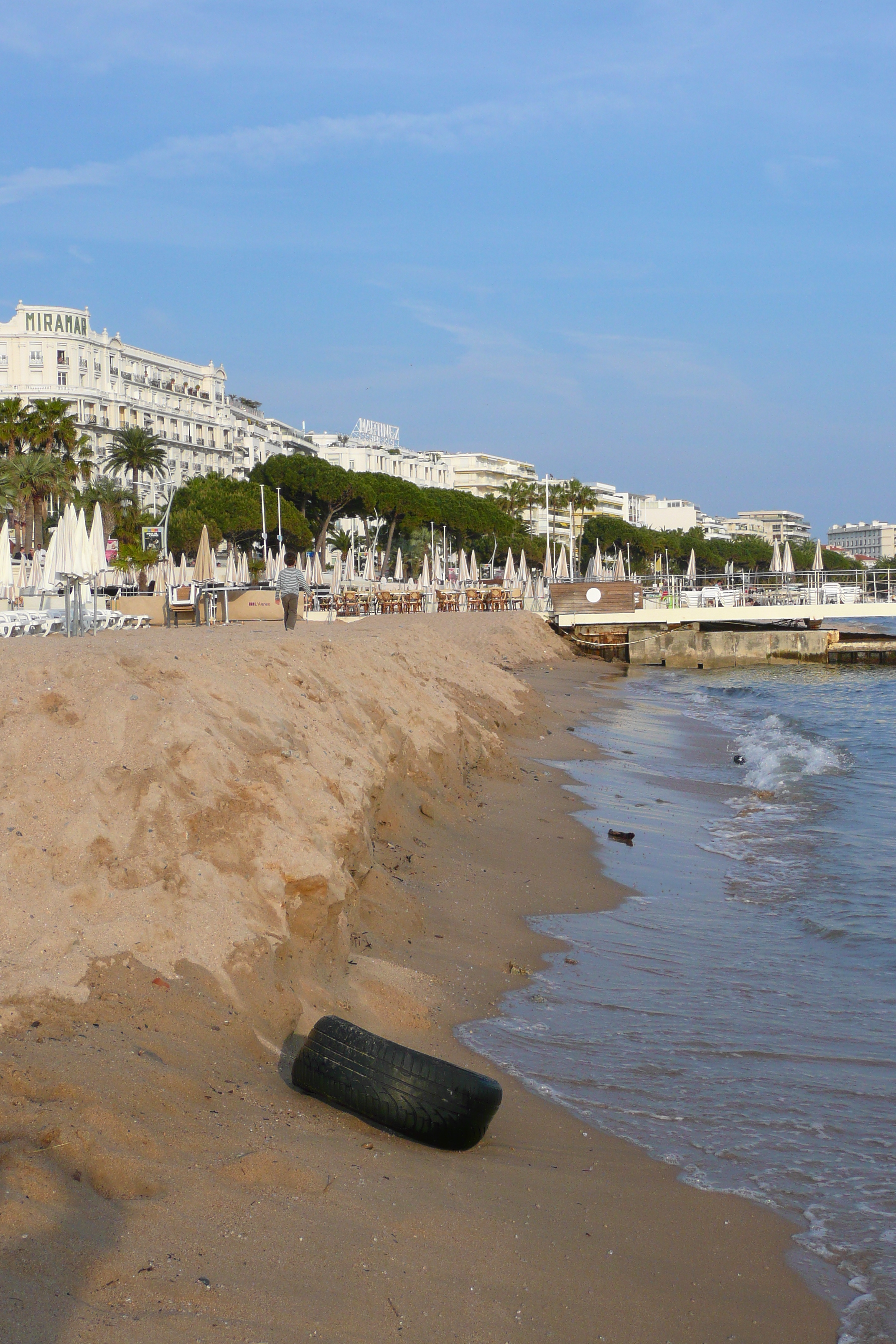 รูปถ่าย ฝรั่งเศส(France) คานส์(Cannes) หาดทราย(Beach) 2008-04 33