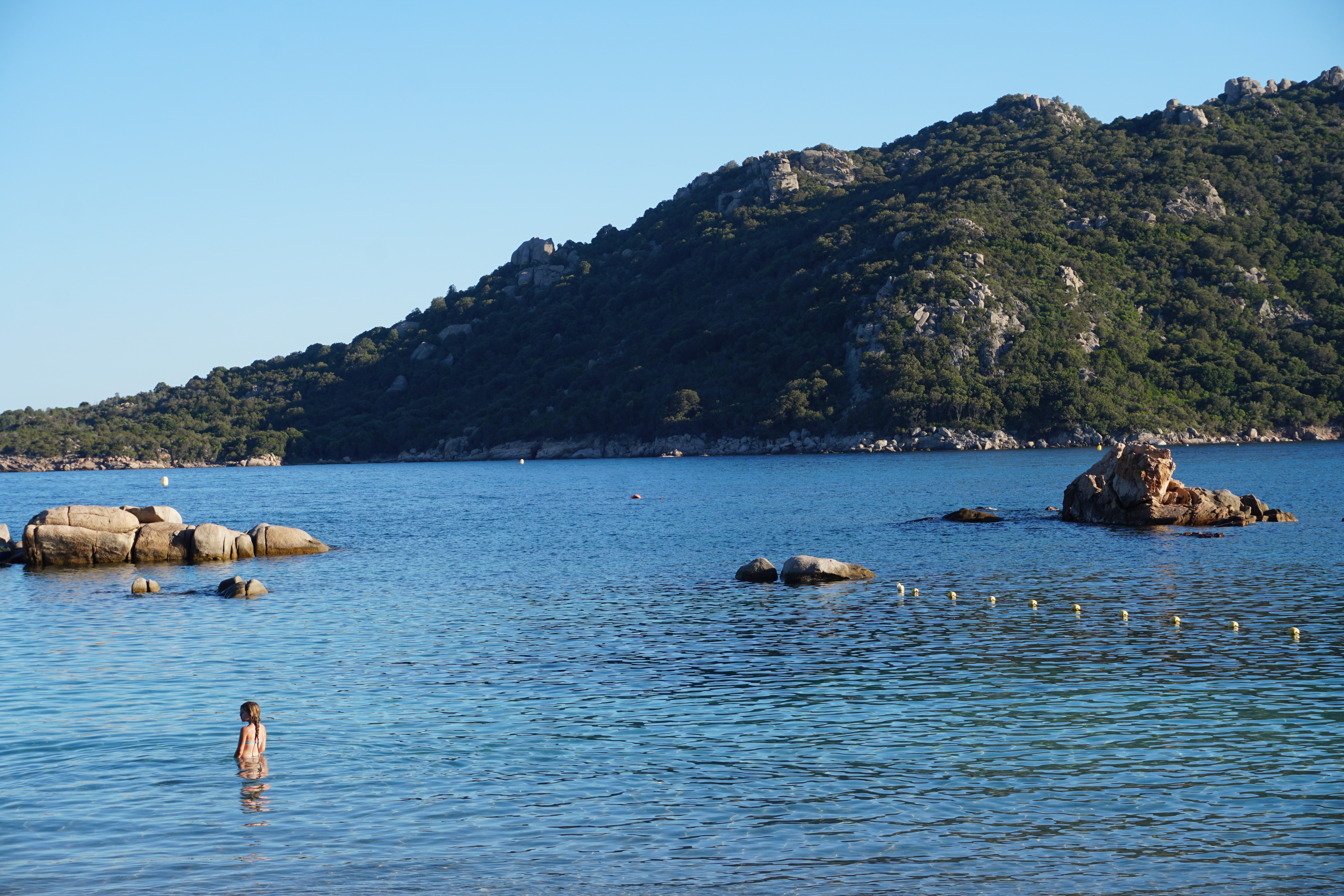 รูปถ่าย ฝรั่งเศส(France) คอร์สิคา(Corsica) หาดซันตาจูเลีย(Santa Giulia Beach) 2017-07 10
