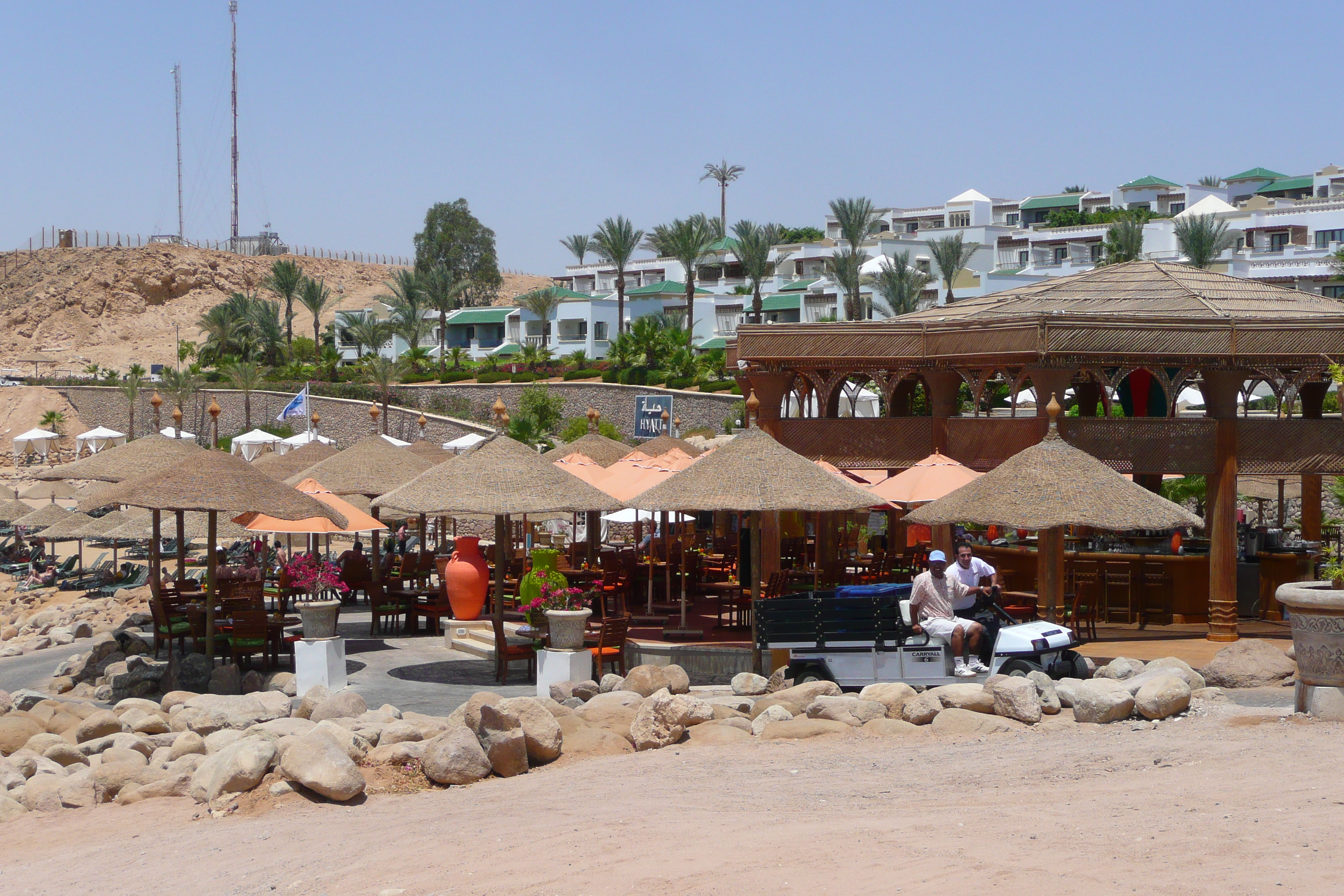 รูปถ่าย อียิปต์(Egypt) ชาร์มเอลชีค(Sharm el Sheikh) โรงแรมไฮแอต(Hyatt Hotel) หาดไฮแอต ชาร์มเอลชีค(Hyatt Sharm el Sheikh Beach) 2008-06 39