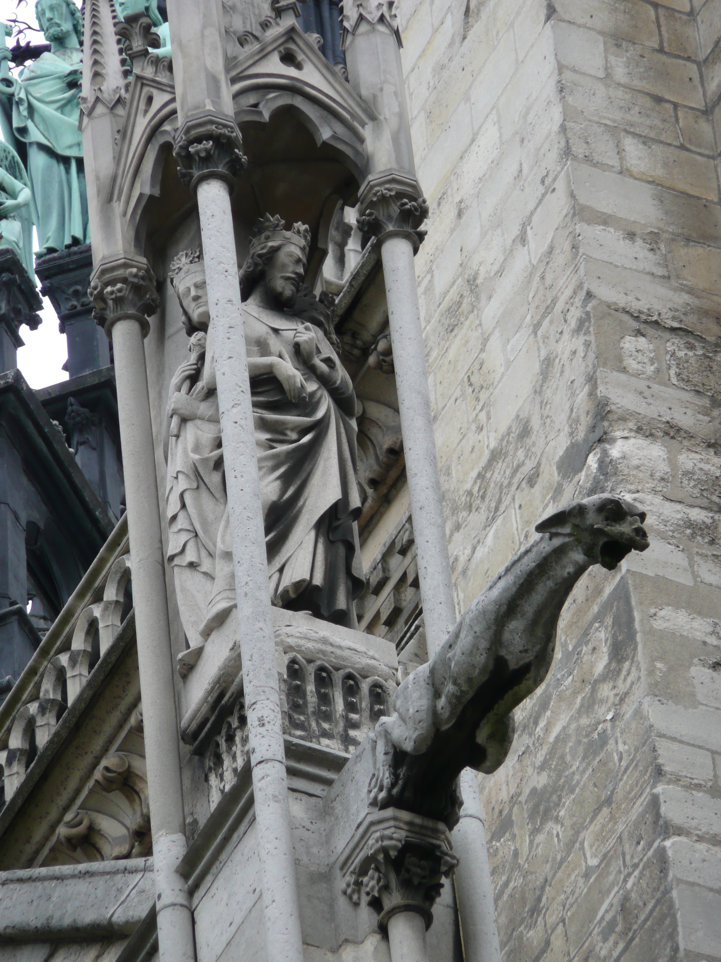 รูปถ่าย ฝรั่งเศส(France) ปารีส(Paris) มหาวิหารน็อทร์-ดาม(Notre Dame) 2007-05 94