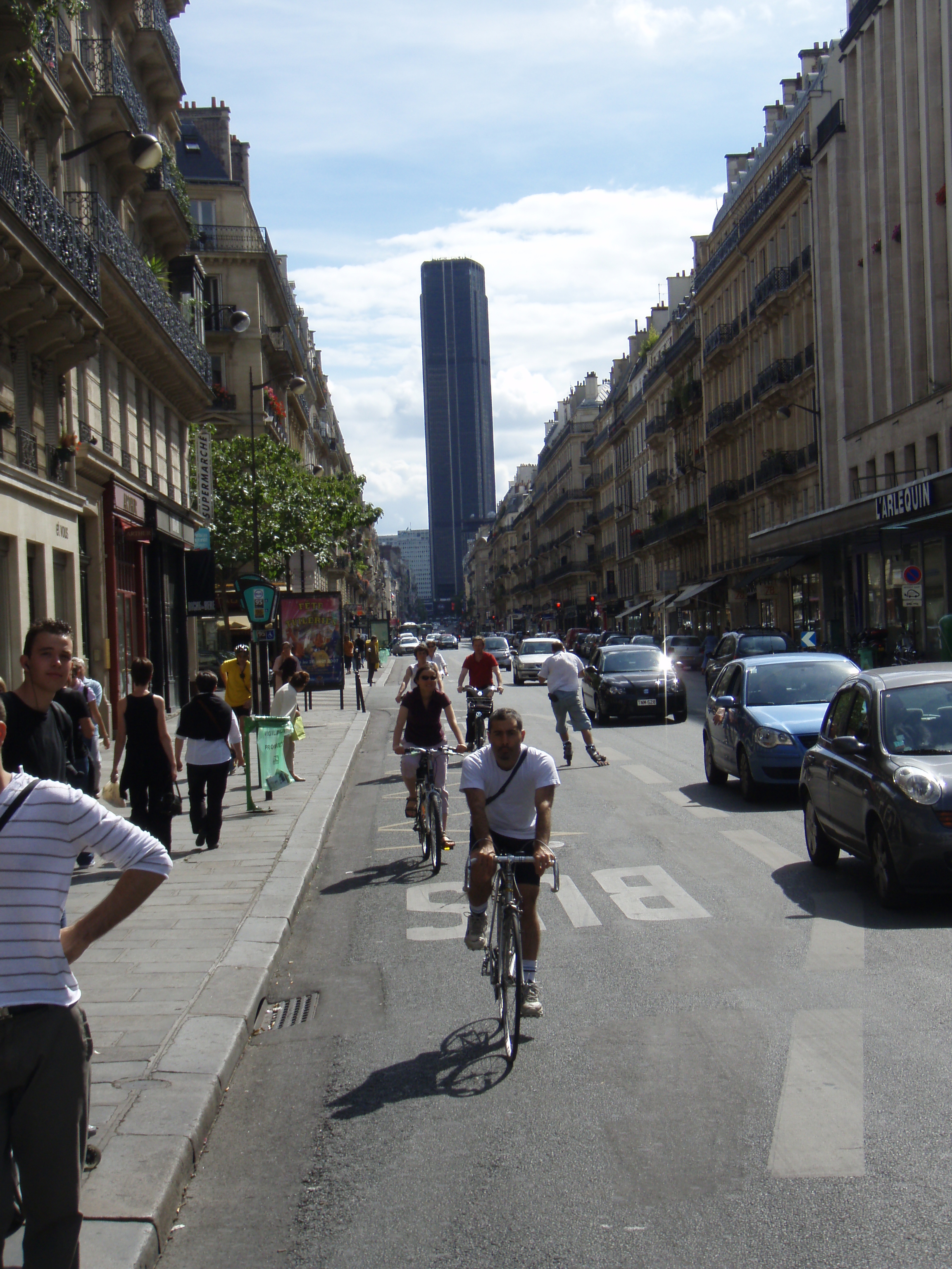 รูปถ่าย ฝรั่งเศส(France) ปารีส(Paris) เล่นสเก็ตในปารีส(Randonnee Roller et Coquillages) 2007-07 95
