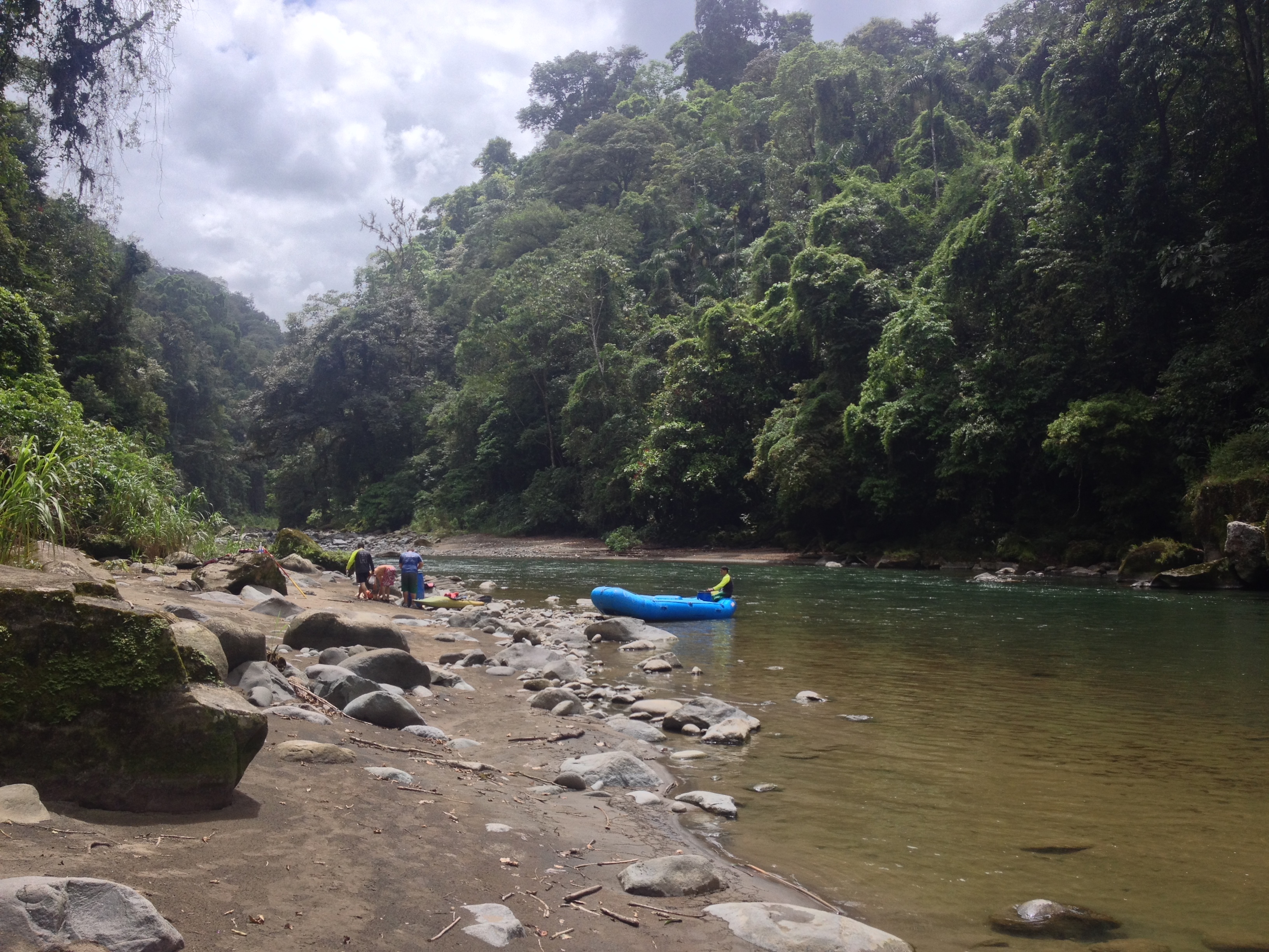 รูปถ่าย คอสตาริกา(Costa Rica) แม่น้ำปากัวเร(Pacuare River) 2015-03 178
