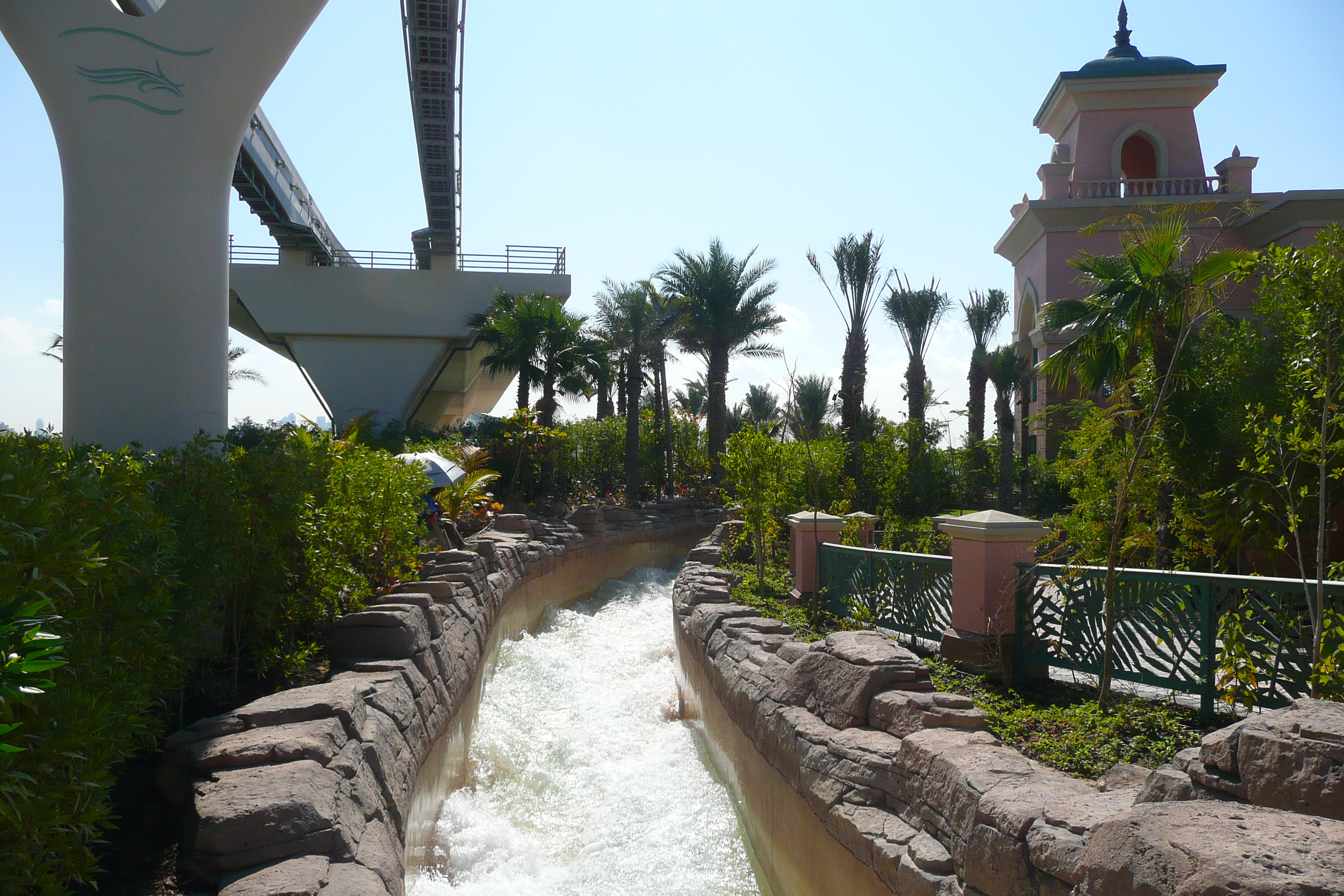 รูปถ่าย สหรัฐอาหรับเอมิเรตส์(United Arab Emirates) ดูไบ(Dubai) สวนน้ำอควาเวนเจอร์ ดูไบ(Dubai Aquaventure) 2009-01 84