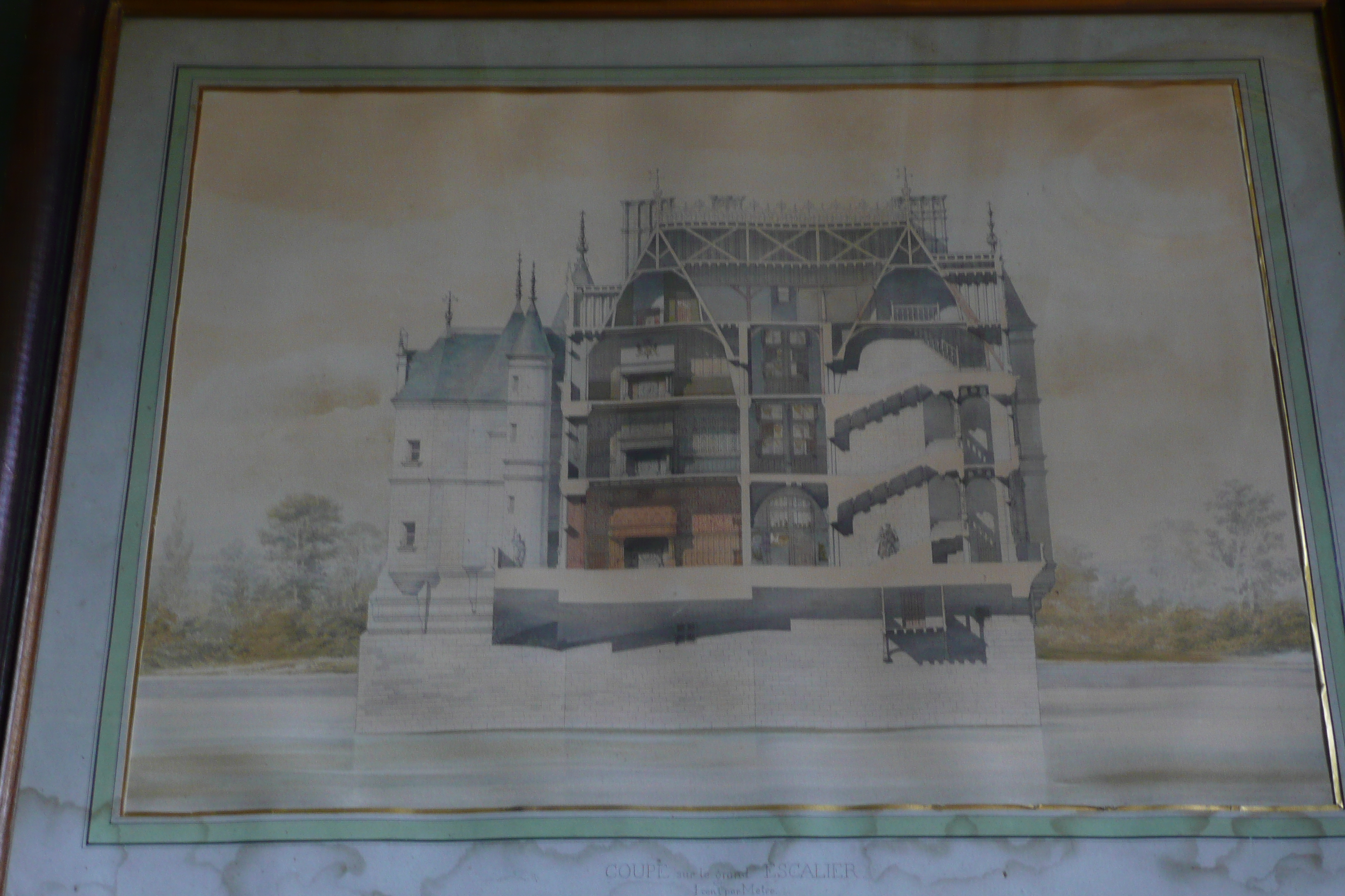 รูปถ่าย ฝรั่งเศส(France) ปราสาทเชอนงโซ(Chenonceau Castle) 2008-04 7