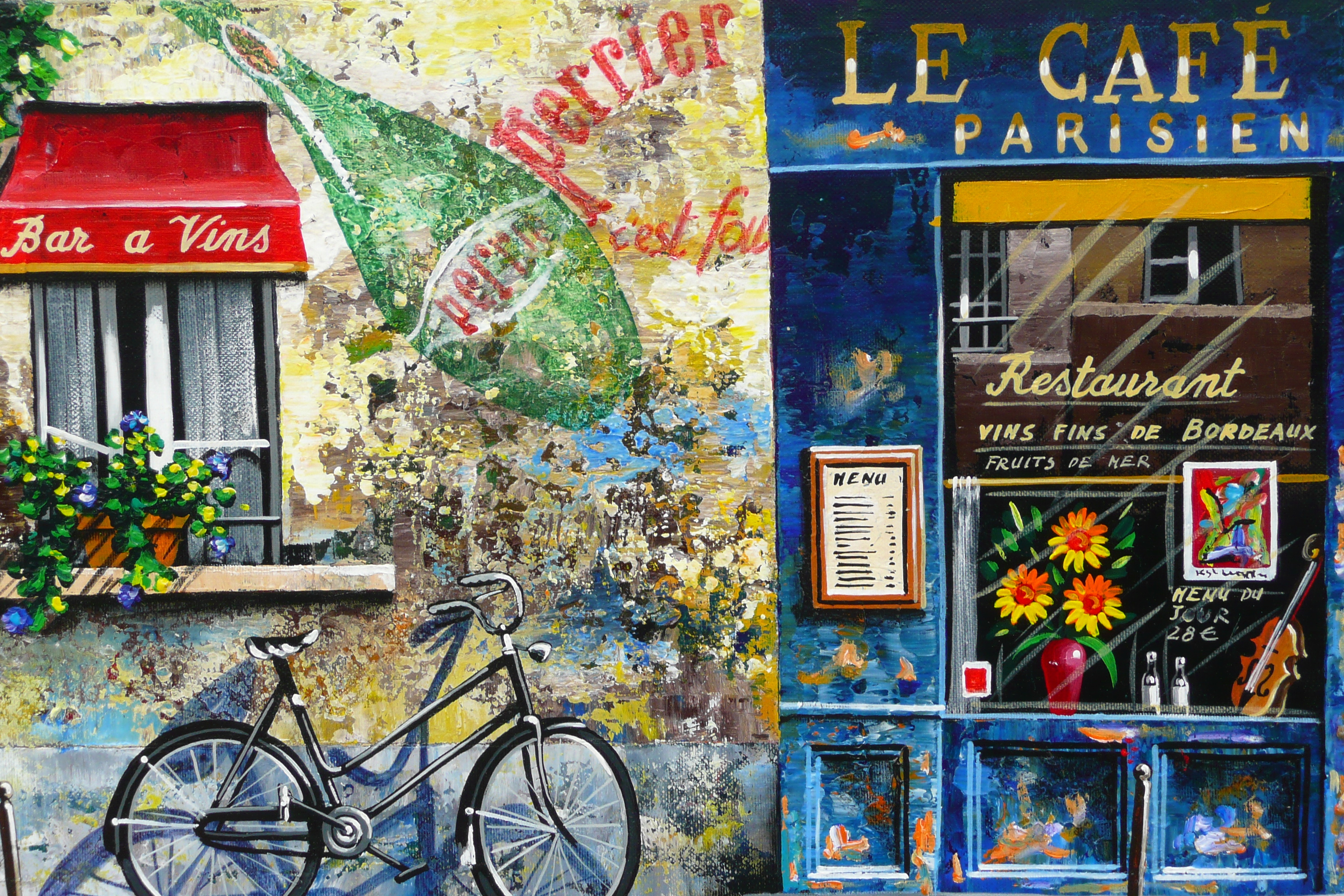 รูปถ่าย ฝรั่งเศส(France) ปารีส(Paris) จัตุรัสแตร์ทร์(Place du Tertre) 2007-06 20