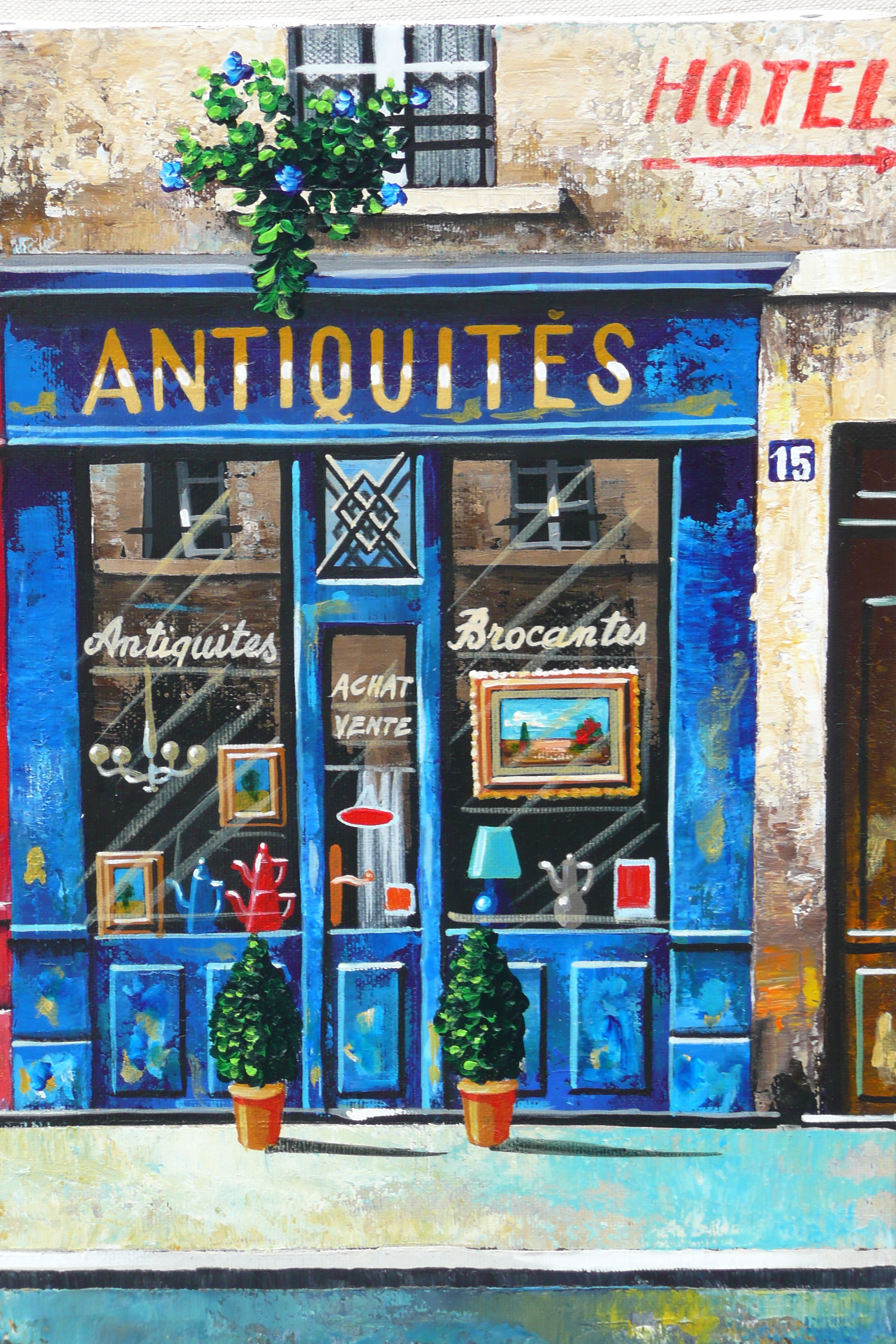 รูปถ่าย ฝรั่งเศส(France) ปารีส(Paris) จัตุรัสแตร์ทร์(Place du Tertre) 2007-06 13