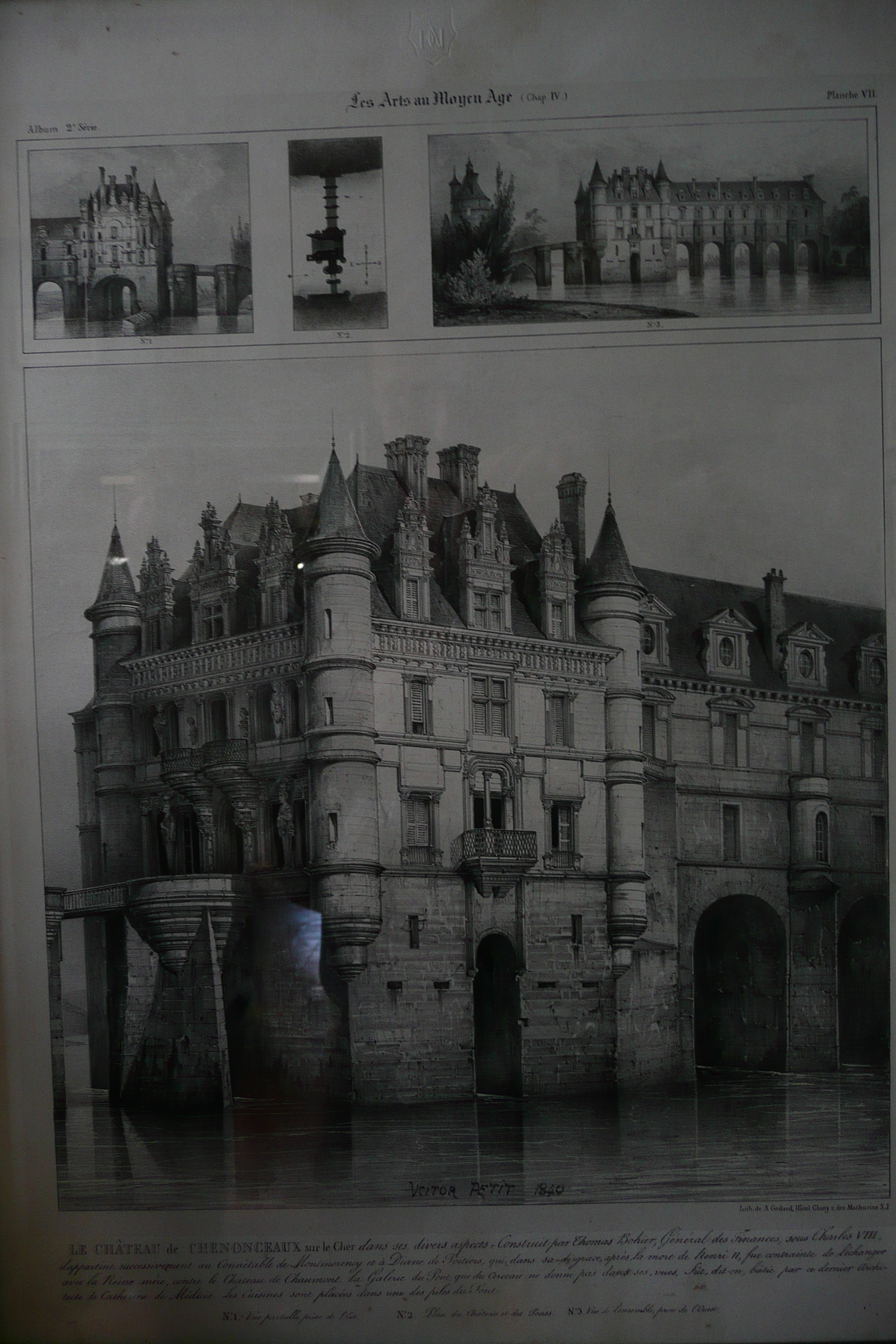 รูปถ่าย ฝรั่งเศส(France) ปราสาทเชอนงโซ(Chenonceau Castle) 2008-04 31
