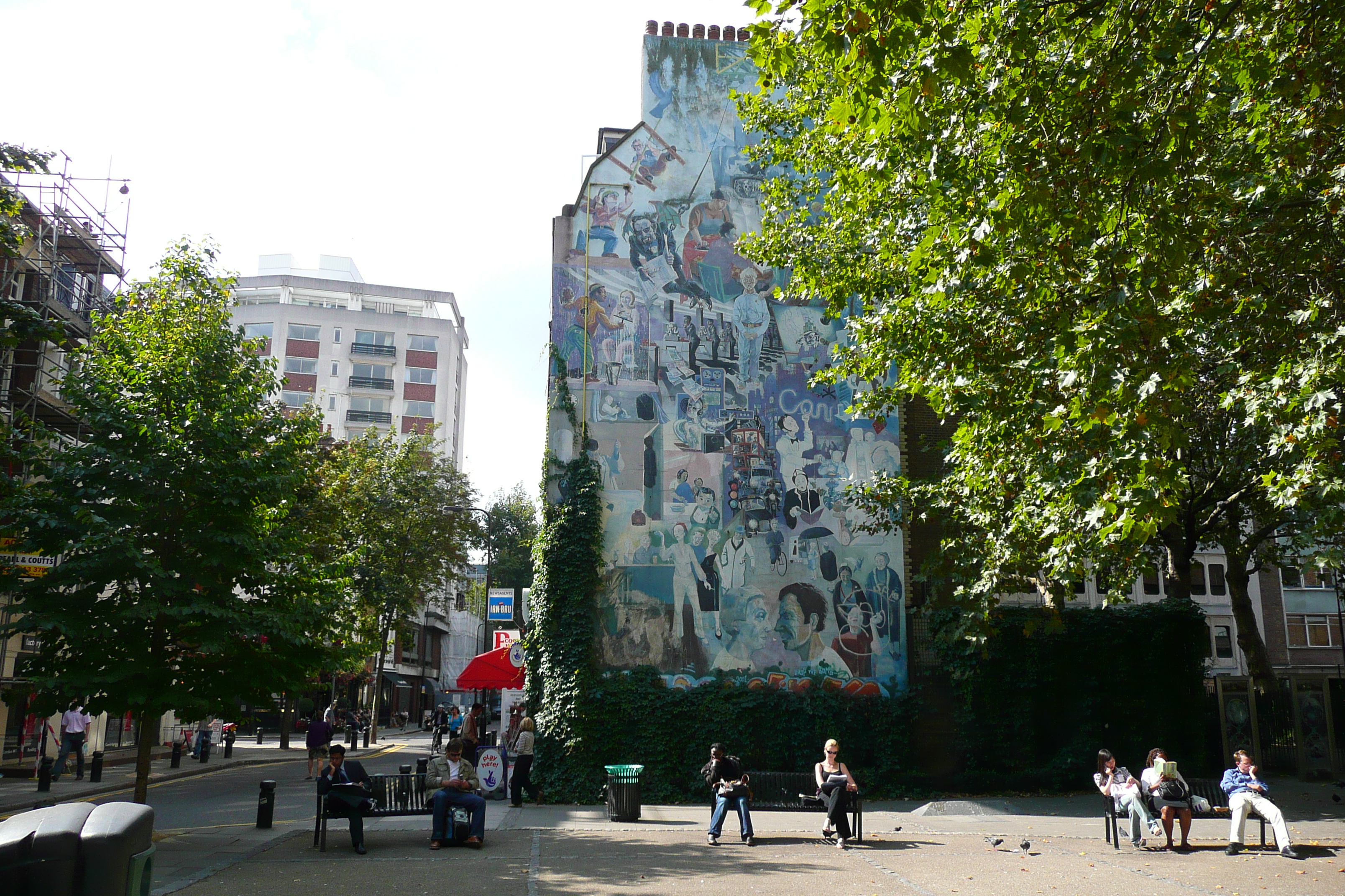 รูปถ่าย อังกฤษ(United Kingdom) ลอนดอน(London) ถนนท็อตแนมคอร์ต(Tottenham Court Road) 2007-09 19