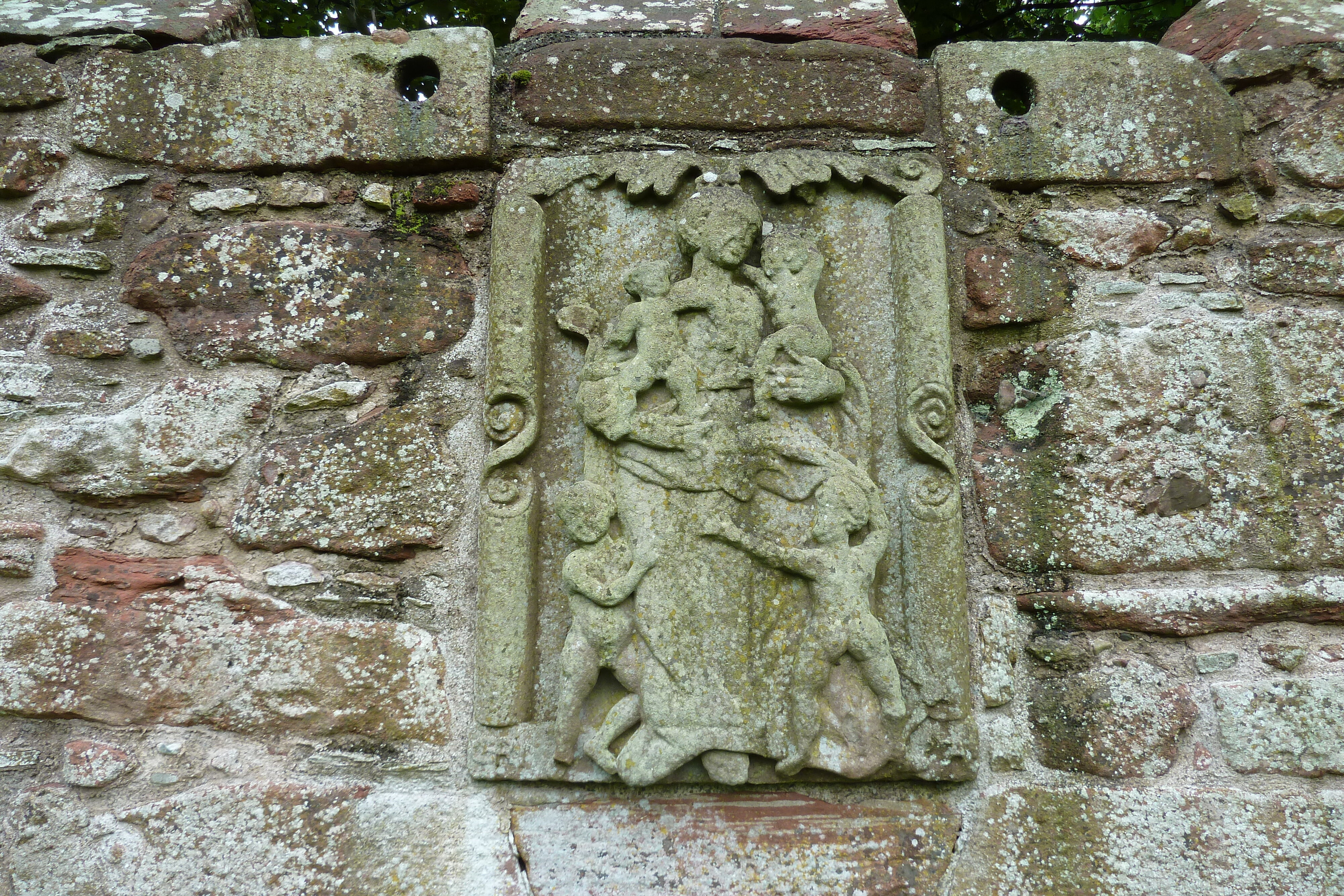 รูปถ่าย อังกฤษ(United Kingdom) สกอตแลนด์(Scotland) ปราสาทเอดเซล(Edzell Castle) 2011-07 18