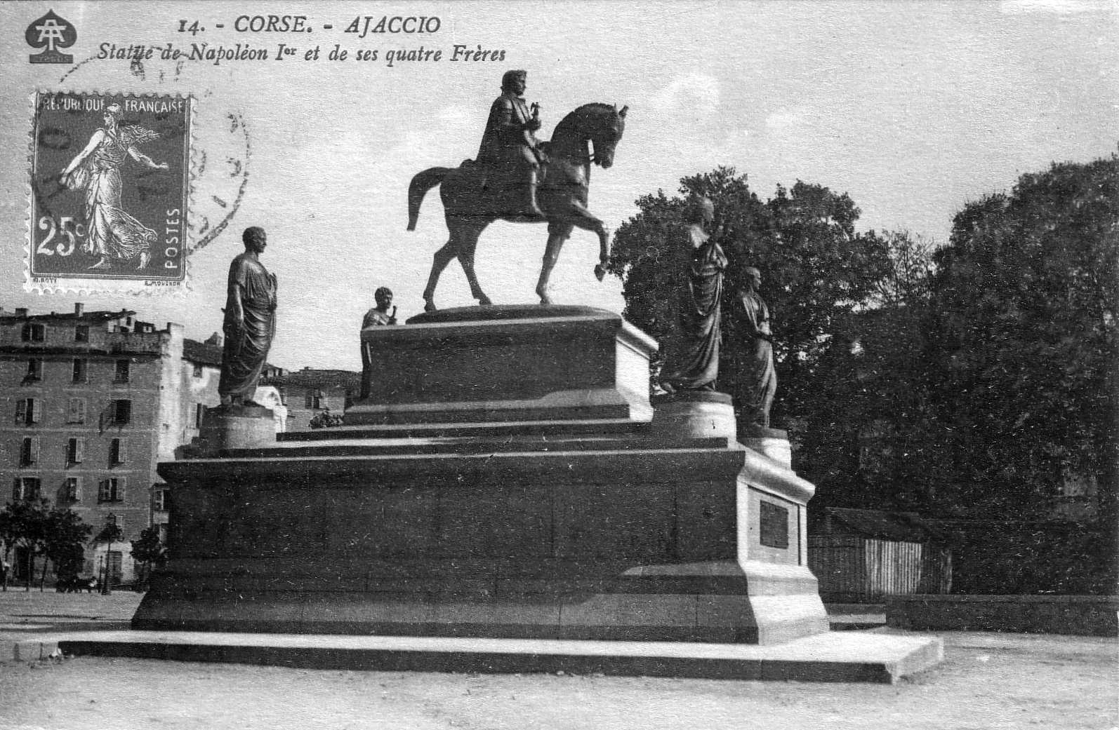 รูปถ่าย ฝรั่งเศส(France) คอร์สิคา(Corsica) โปสการ์ดเก่า(Old Postcards) 1900-01 4