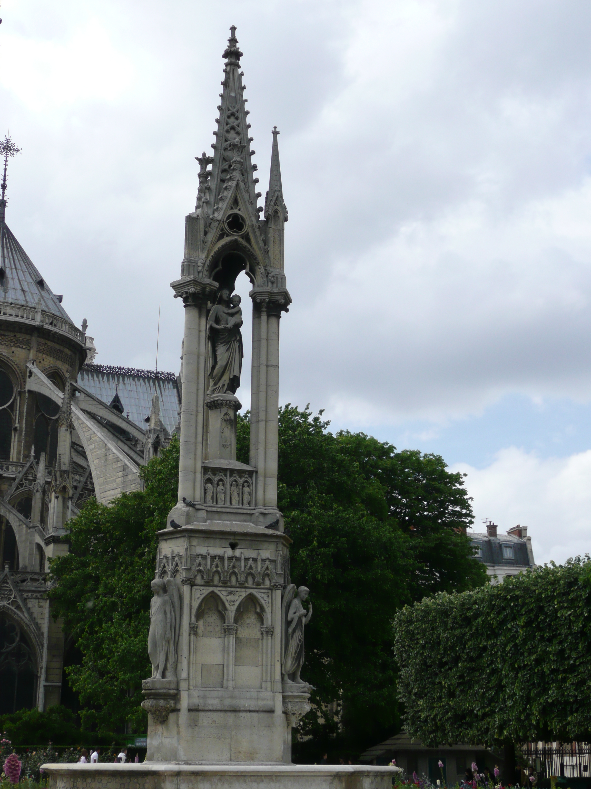 รูปถ่าย ฝรั่งเศส(France) ปารีส(Paris) มหาวิหารน็อทร์-ดาม(Notre Dame) 2007-05 79