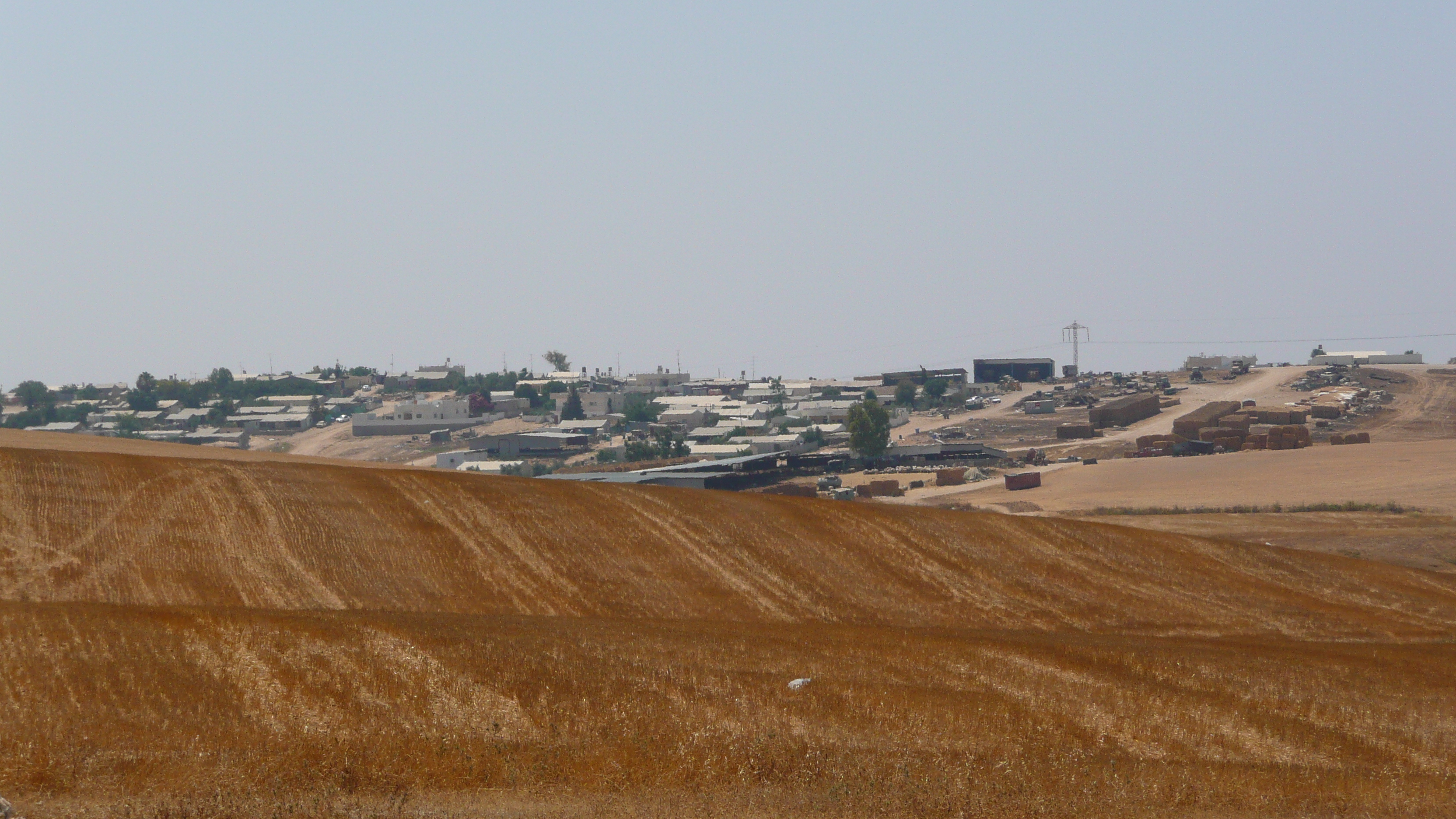รูปถ่าย อิสราเอล(Israel) ถนนจากอัชเคลอนไปอาราด(Ashkelon to Arad road) 2007-06 21