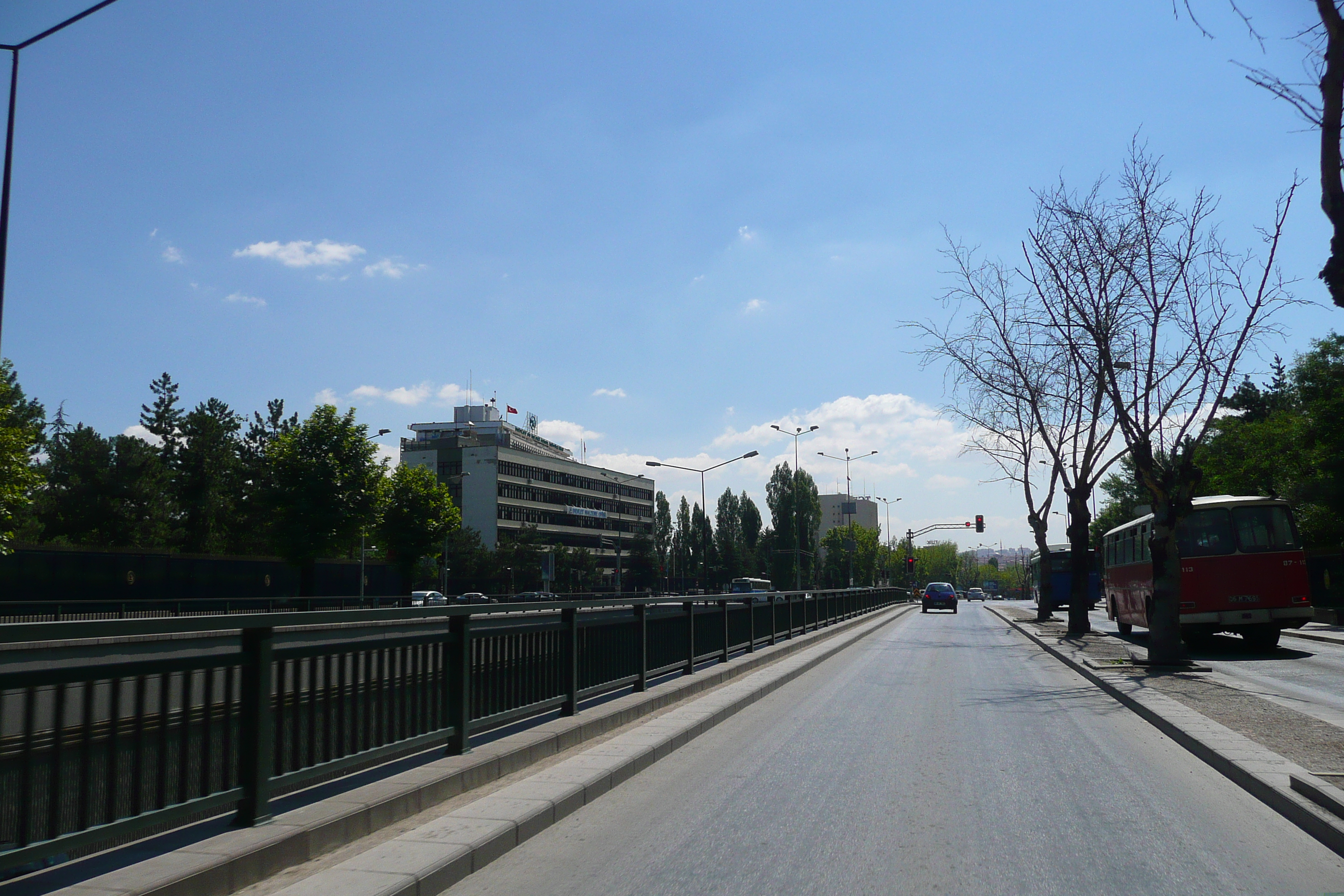รูปถ่าย ตุรกี(Turkey) อังการา(Ankara) ถนนจากบิลเคนต์ไปอังการา(Bilkent to Ankara road) 2008-07 1