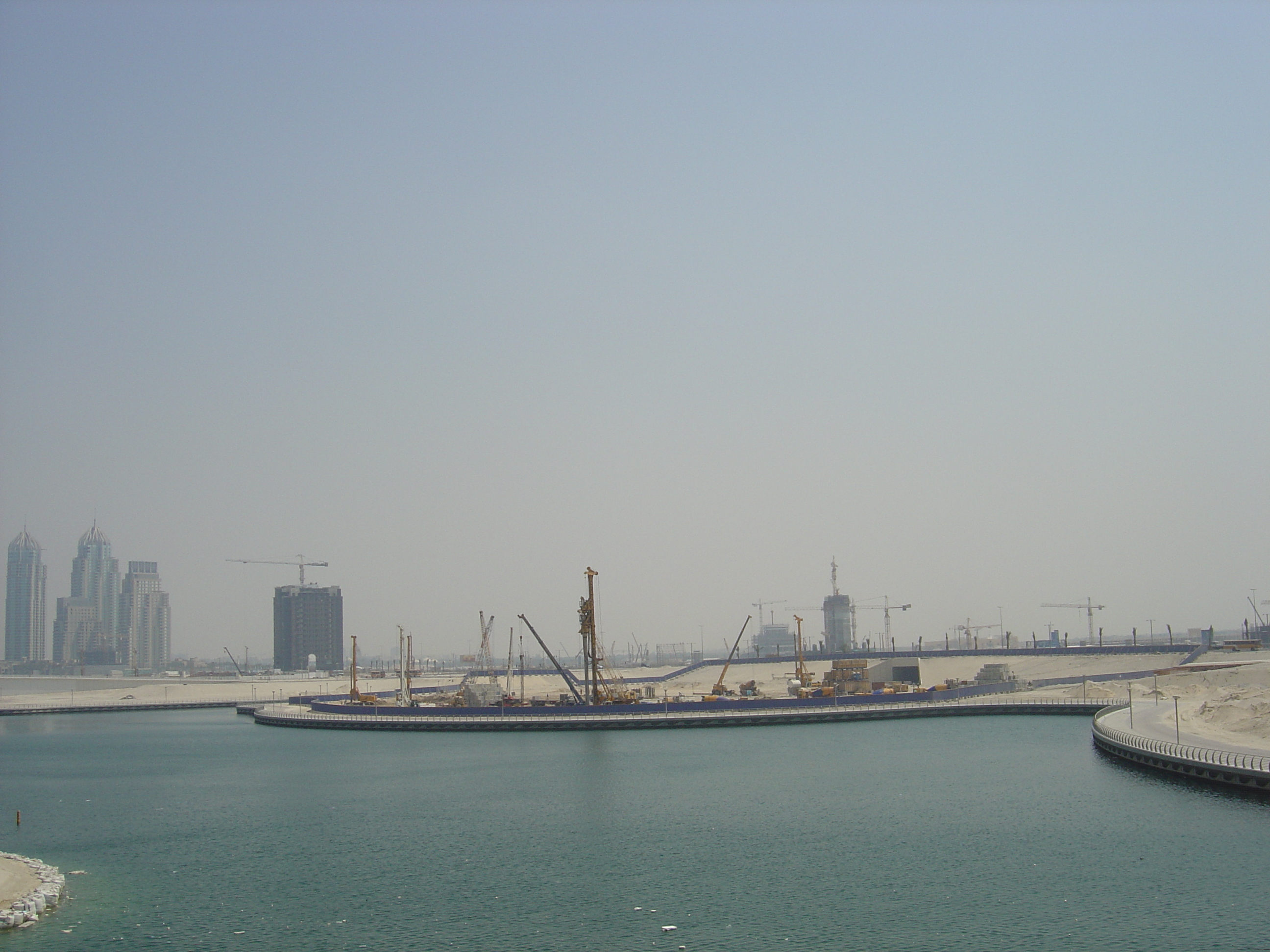 รูปถ่าย สหรัฐอาหรับเอมิเรตส์(United Arab Emirates) ดูไบ(Dubai) หาดจุมัยเราะห์(Jumeirah Beach) 2005-09 12
