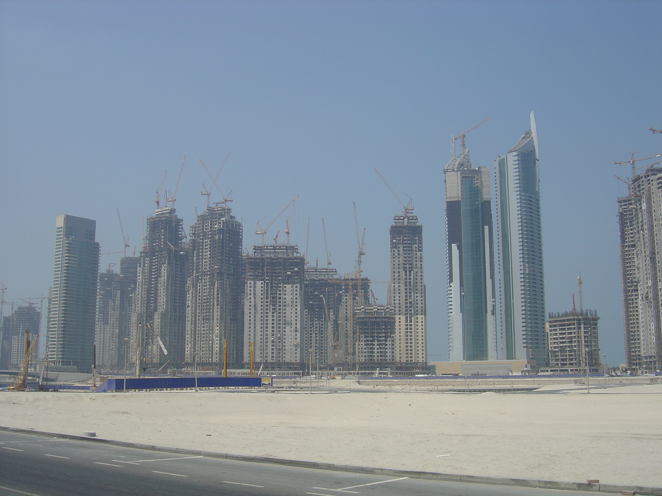 รูปถ่าย สหรัฐอาหรับเอมิเรตส์(United Arab Emirates) ดูไบ(Dubai) หาดจุมัยเราะห์(Jumeirah Beach) 2005-09 2