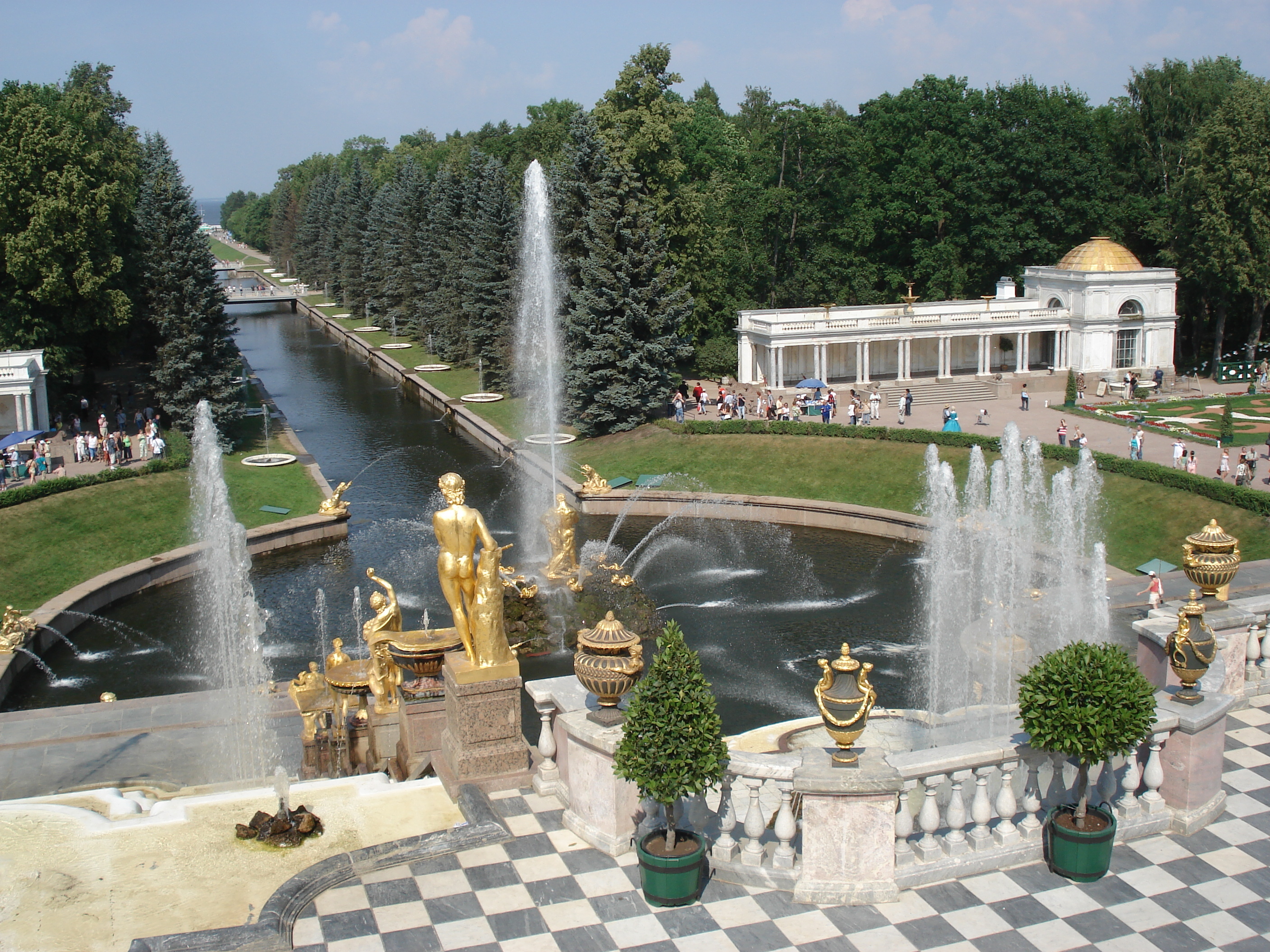 รูปถ่าย รัสเซีย(Russia) เปโทรดโวเรทส์(Petrodvorets) 2006-07 36