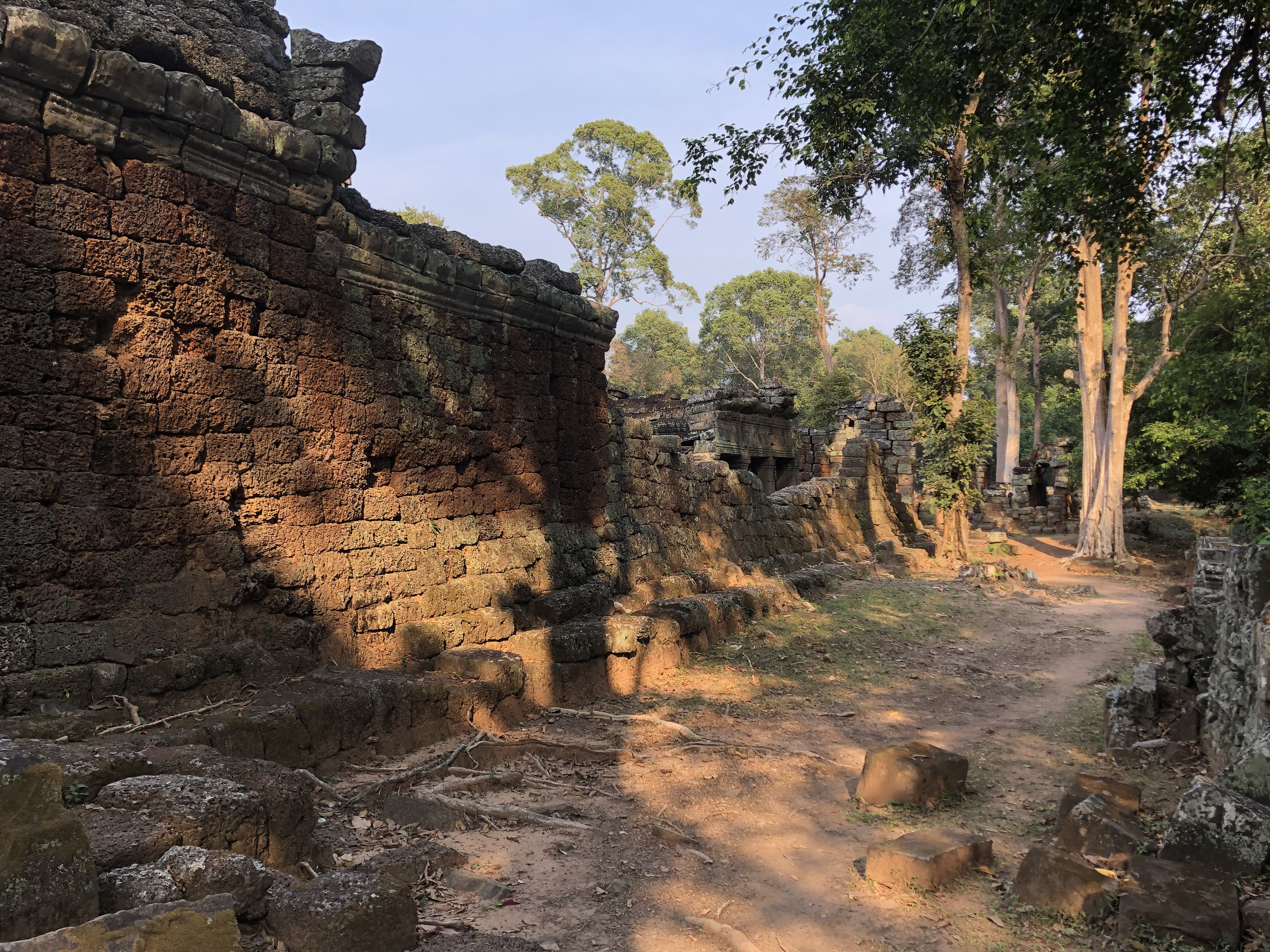รูปถ่าย กัมพูชา(Cambodia) เสียมราฐ(Siem Reap) ปราสาทบันทายกุฎี(Banteay Kdei) 2023-01 13