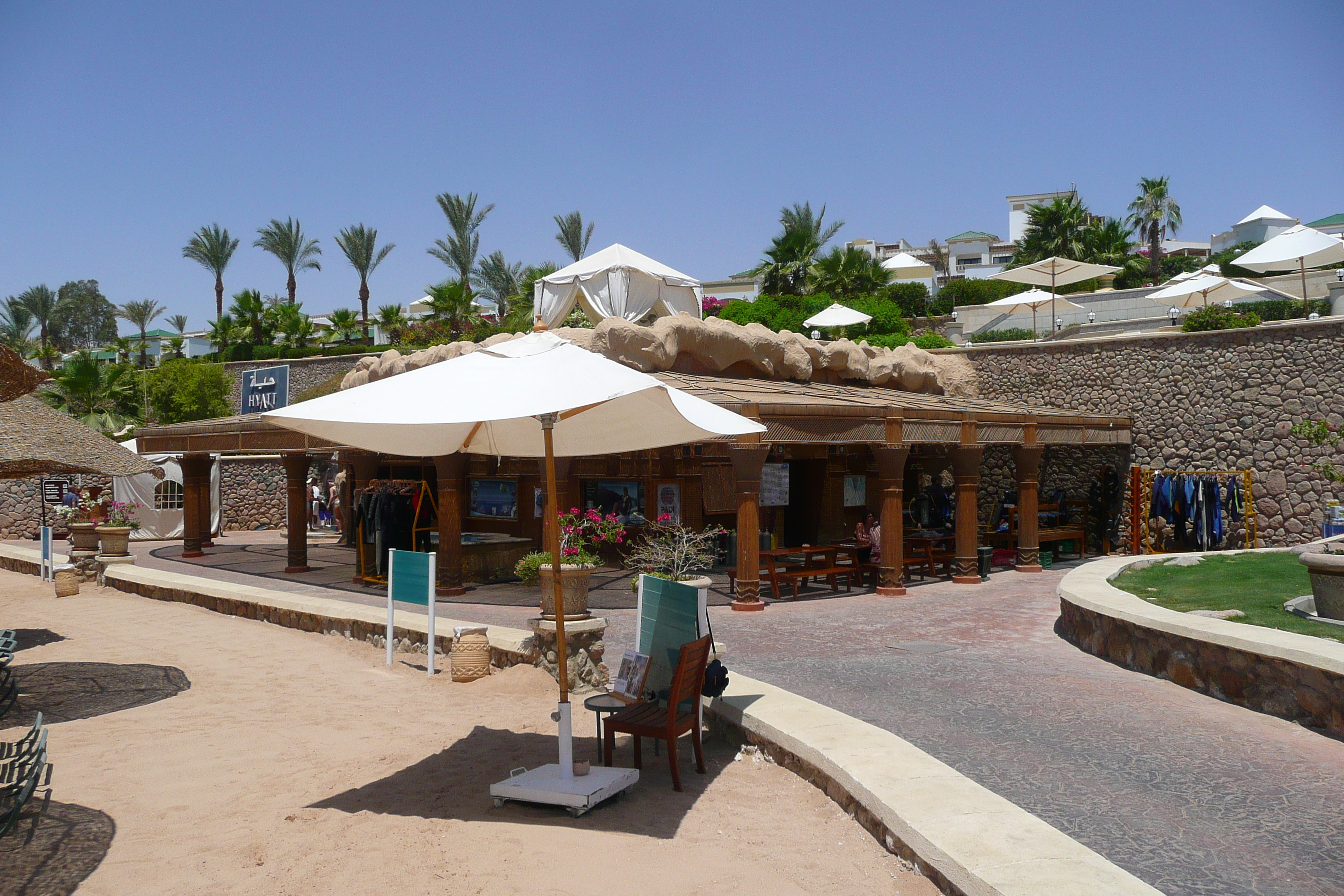 รูปถ่าย อียิปต์(Egypt) ชาร์มเอลชีค(Sharm el Sheikh) โรงแรมไฮแอต(Hyatt Hotel) หาดไฮแอต ชาร์มเอลชีค(Hyatt Sharm el Sheikh Beach) 2008-06 29