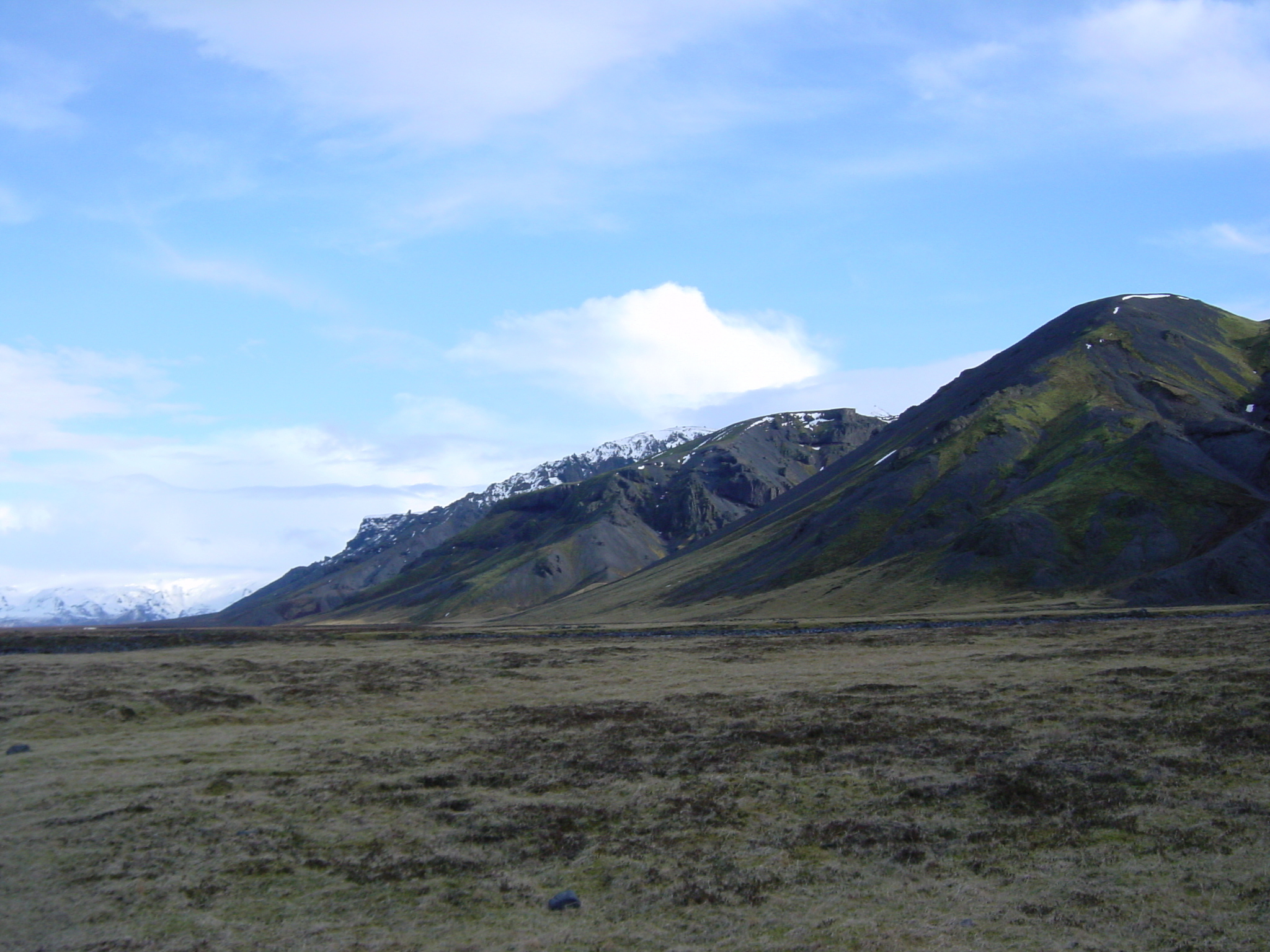 รูปถ่าย ไอซ์แลนด์(Iceland) แอจาฟโจล(Eyjafjoll) 2003-03 6