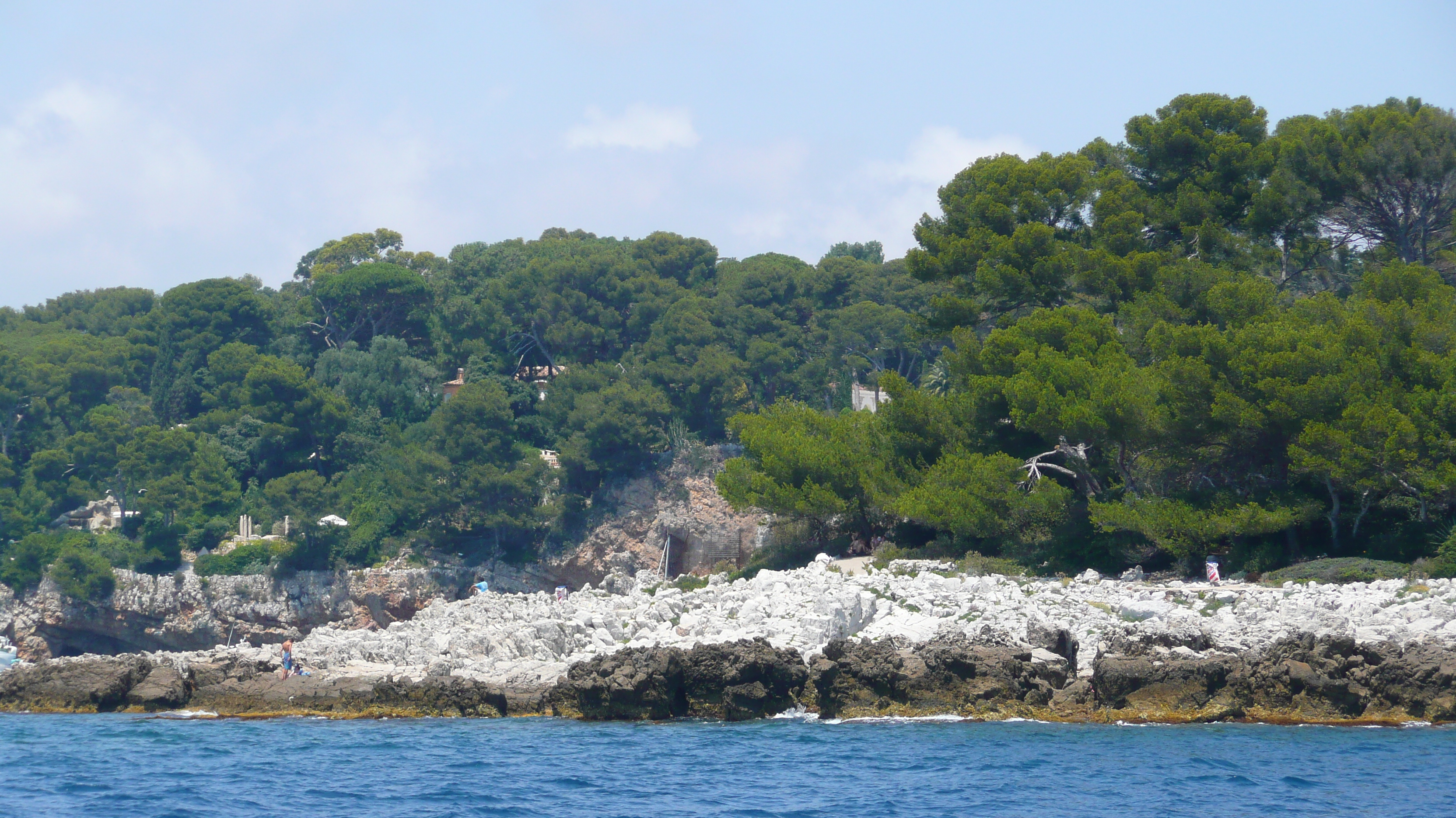 รูปถ่าย ฝรั่งเศส(France) แหลมอ็องตีบ(Cap d'Antibes) อ่าวลาการูป(Anse de la garoupe) 2007-07 22